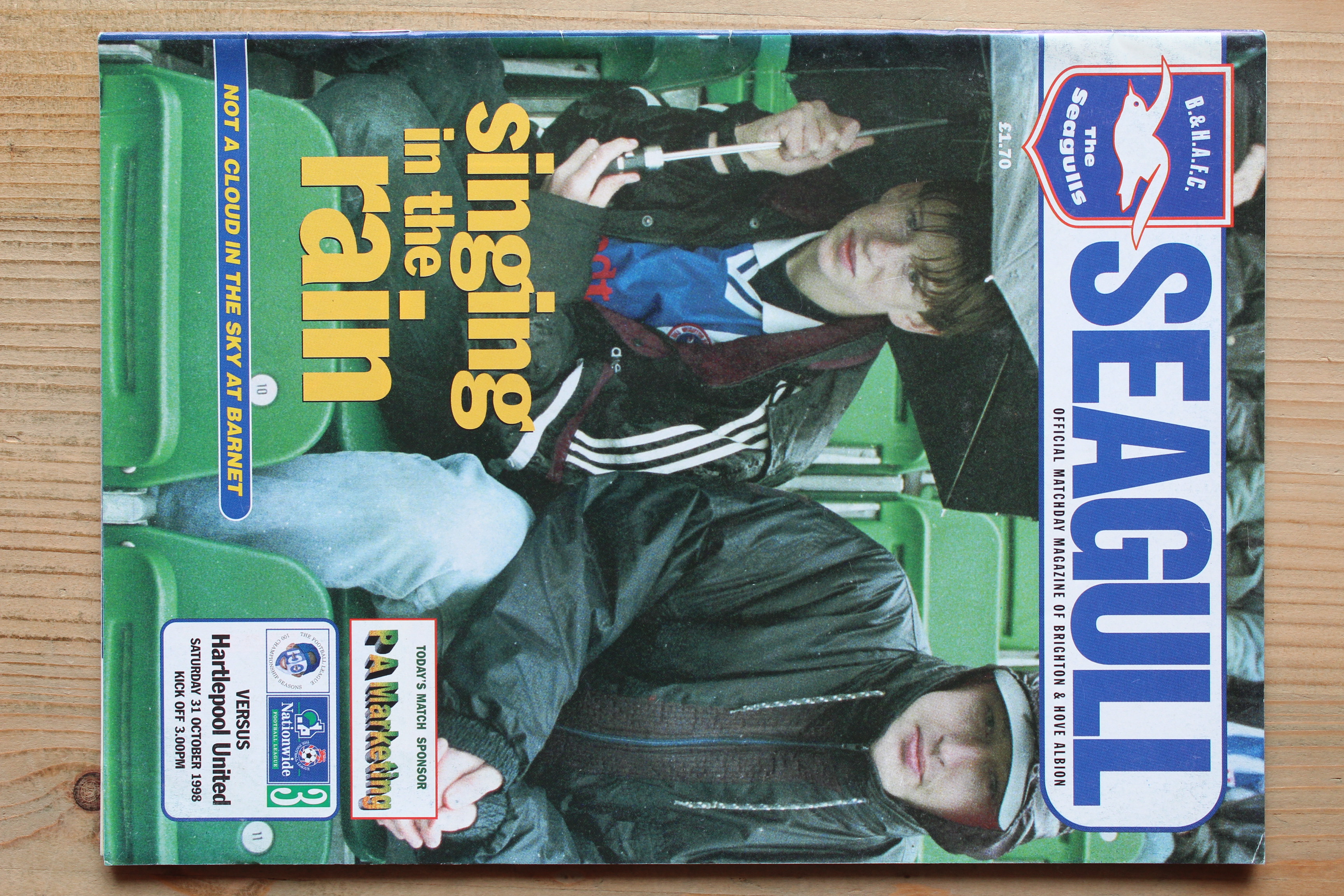 Brighton & Hove Albion FC v Hartlepool United