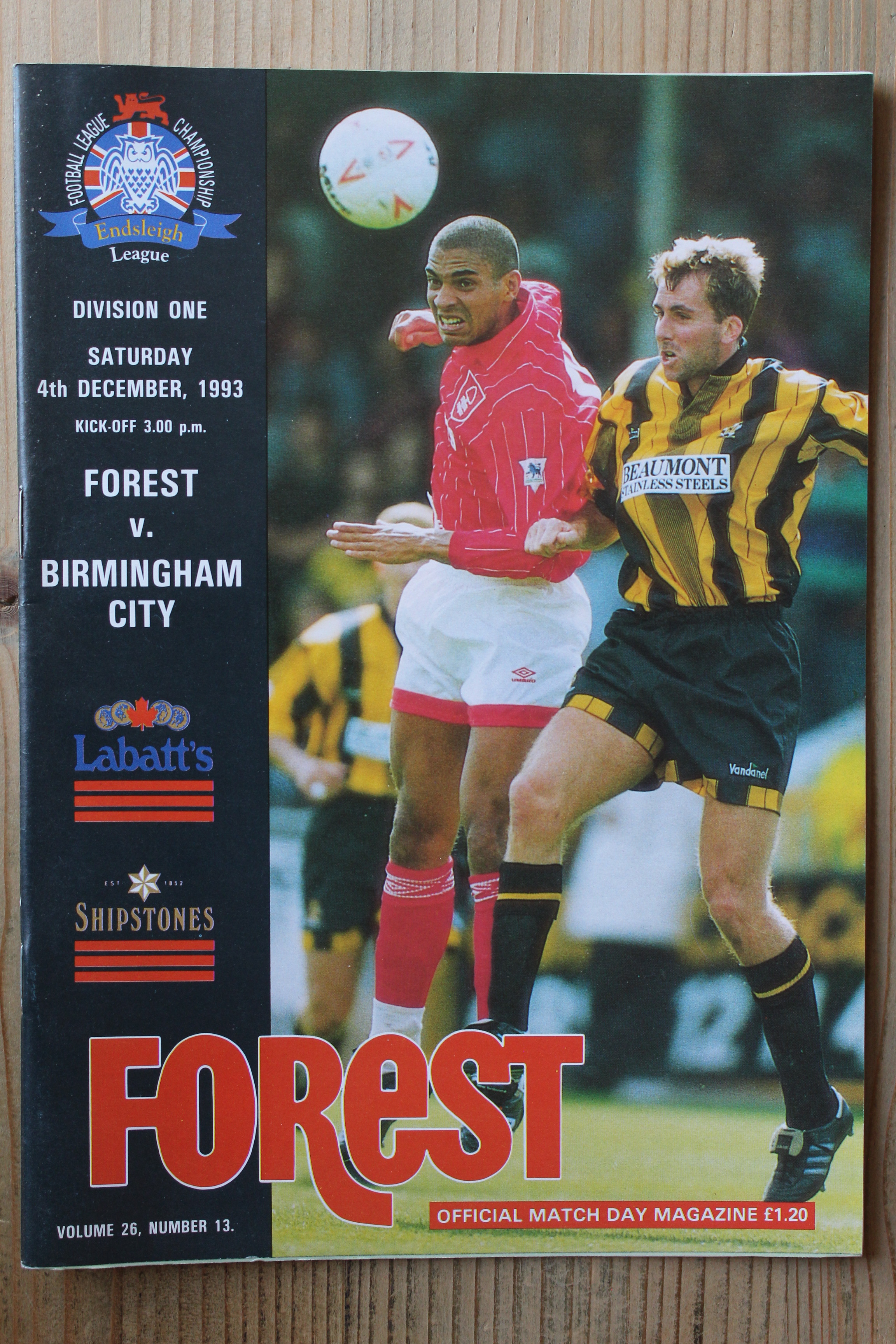 Nottingham Forest FC v Birmingham City FC