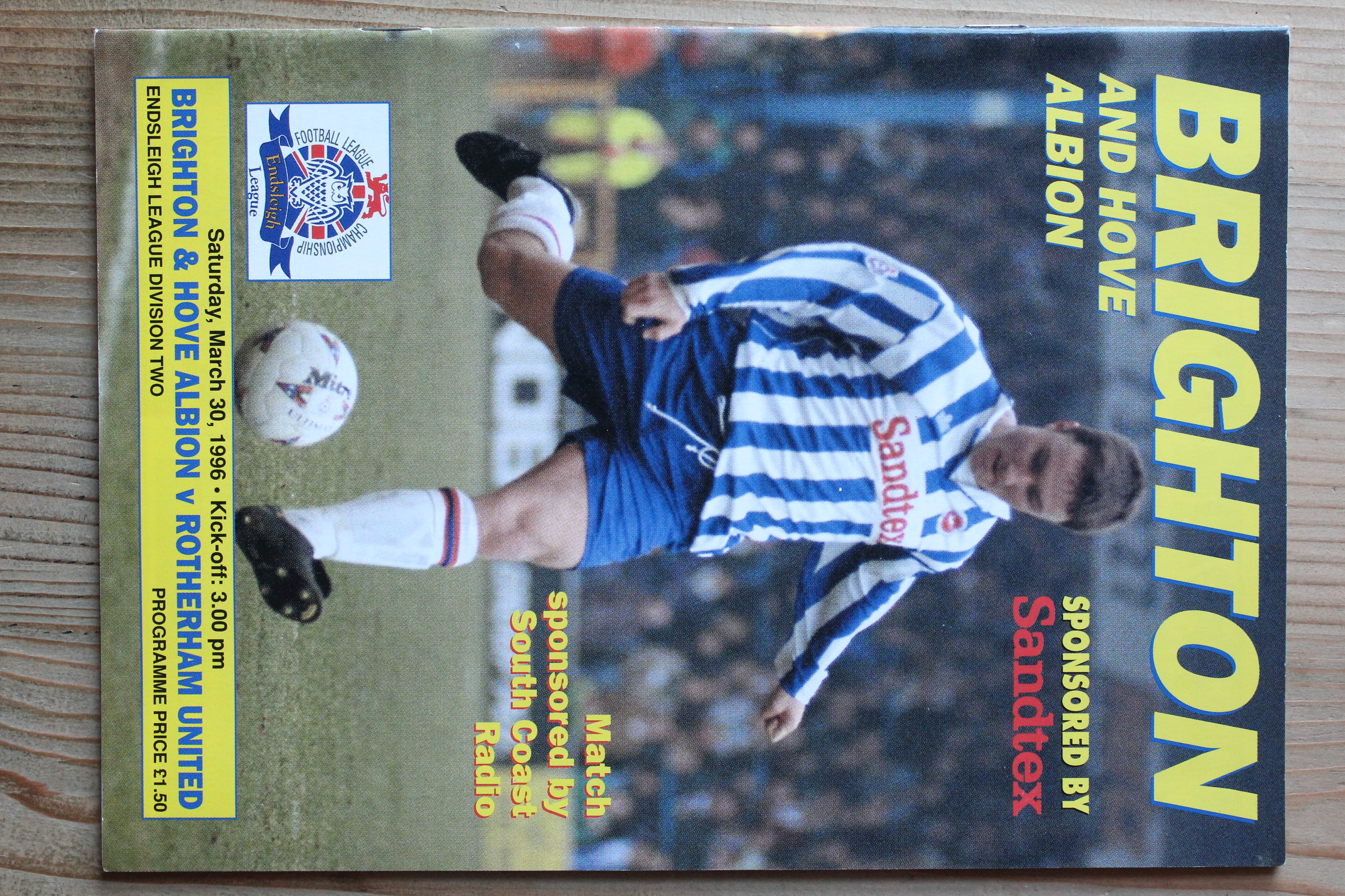 Brighton & Hove Albion FC v Rotherham United FC