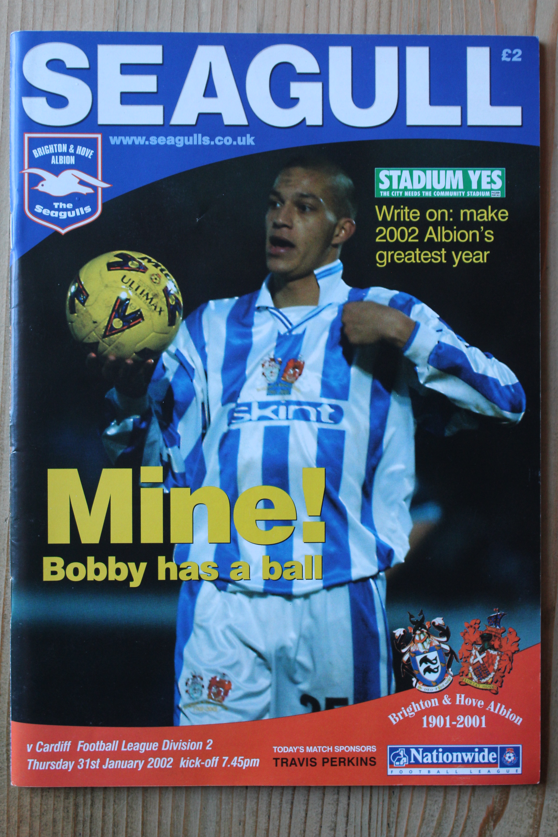 Brighton & Hove Albion FC v Cardiff City FC