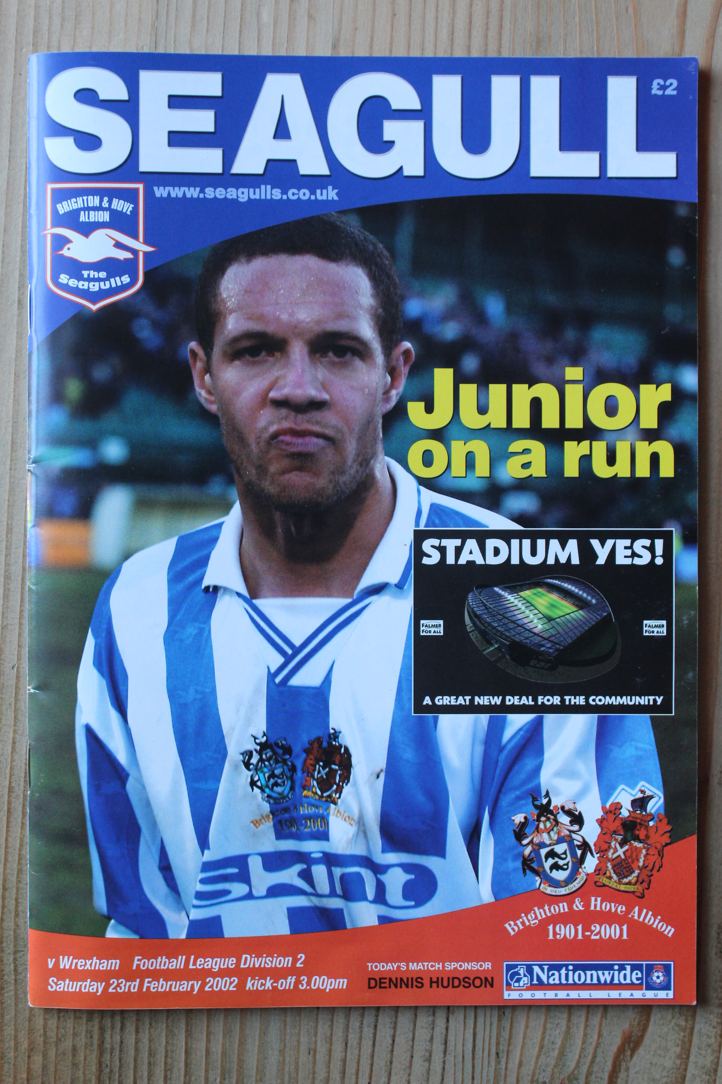 Brighton & Hove Albion FC v Wrexham FC