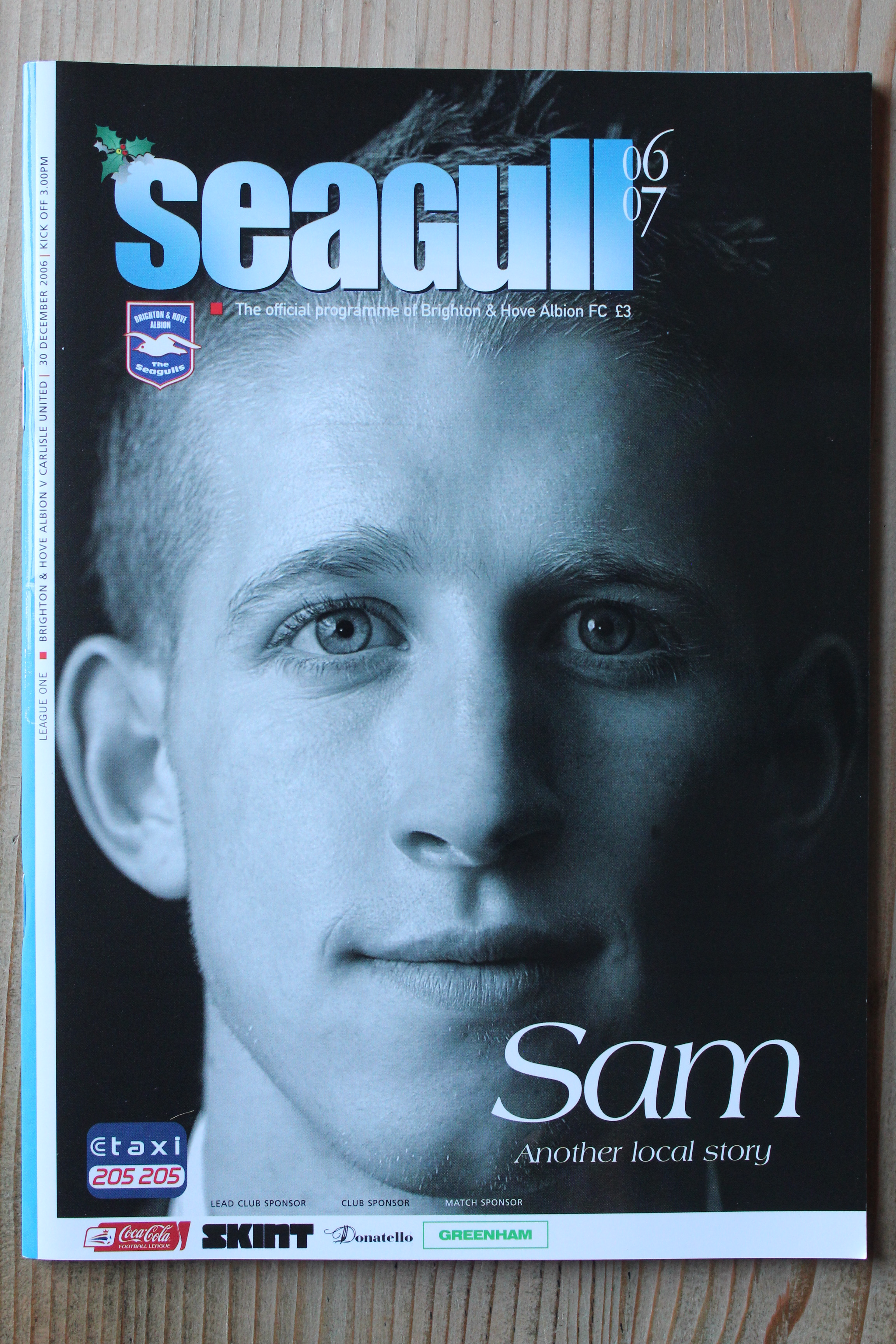 Brighton & Hove Albion FC v Carlisle United FC