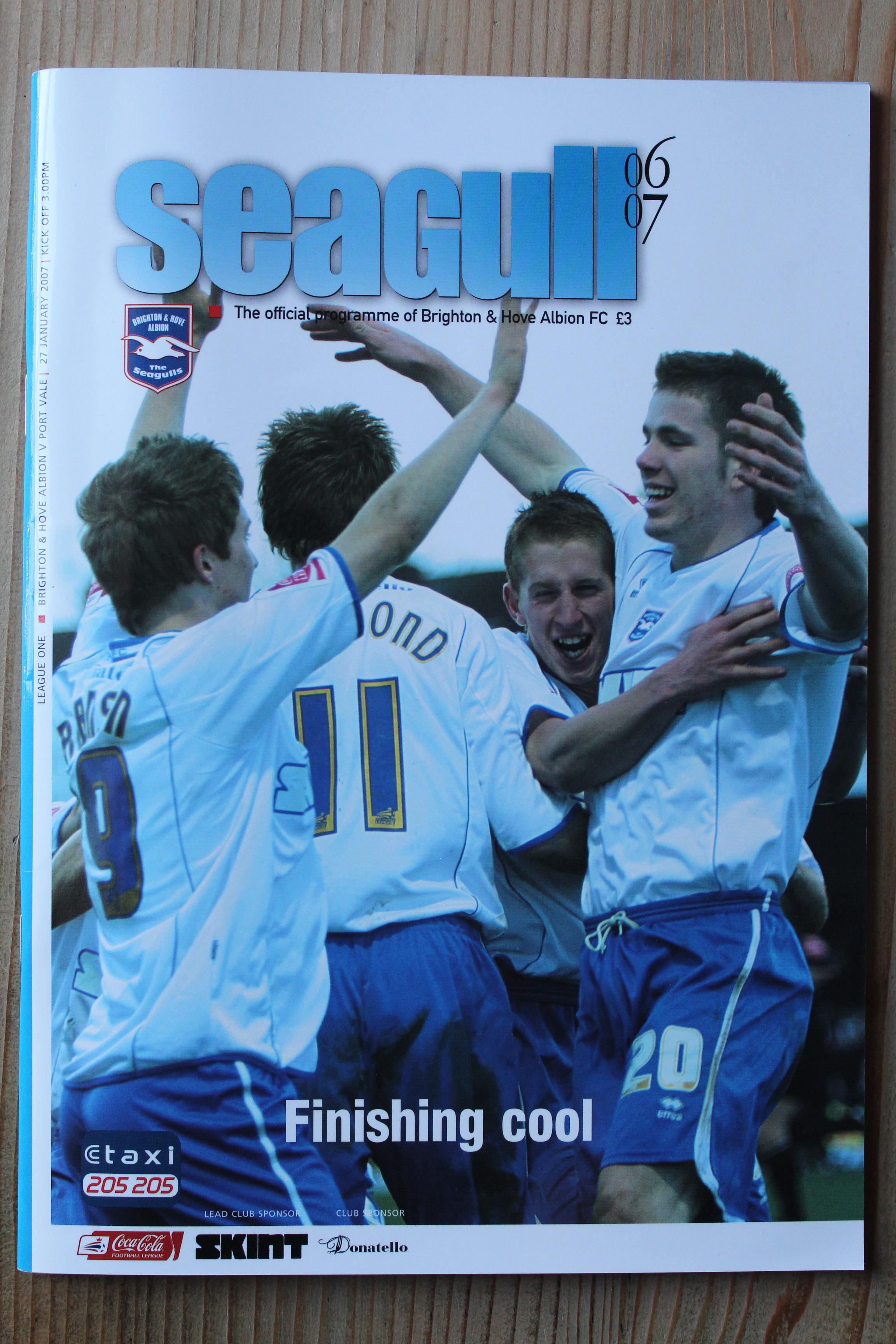 Brighton & Hove Albion FC v Port Vale FC