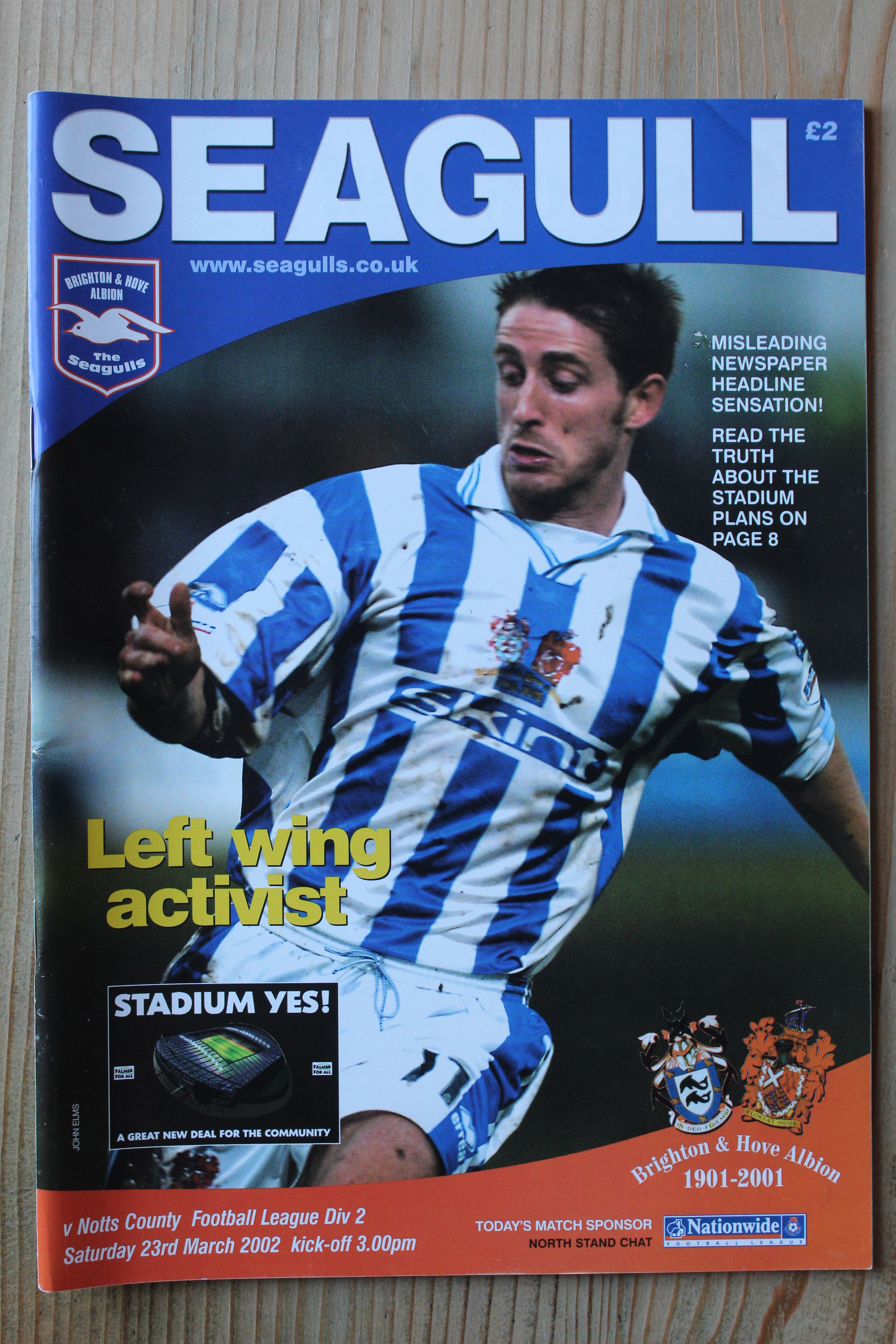 Brighton & Hove Albion FC v Notts County FC