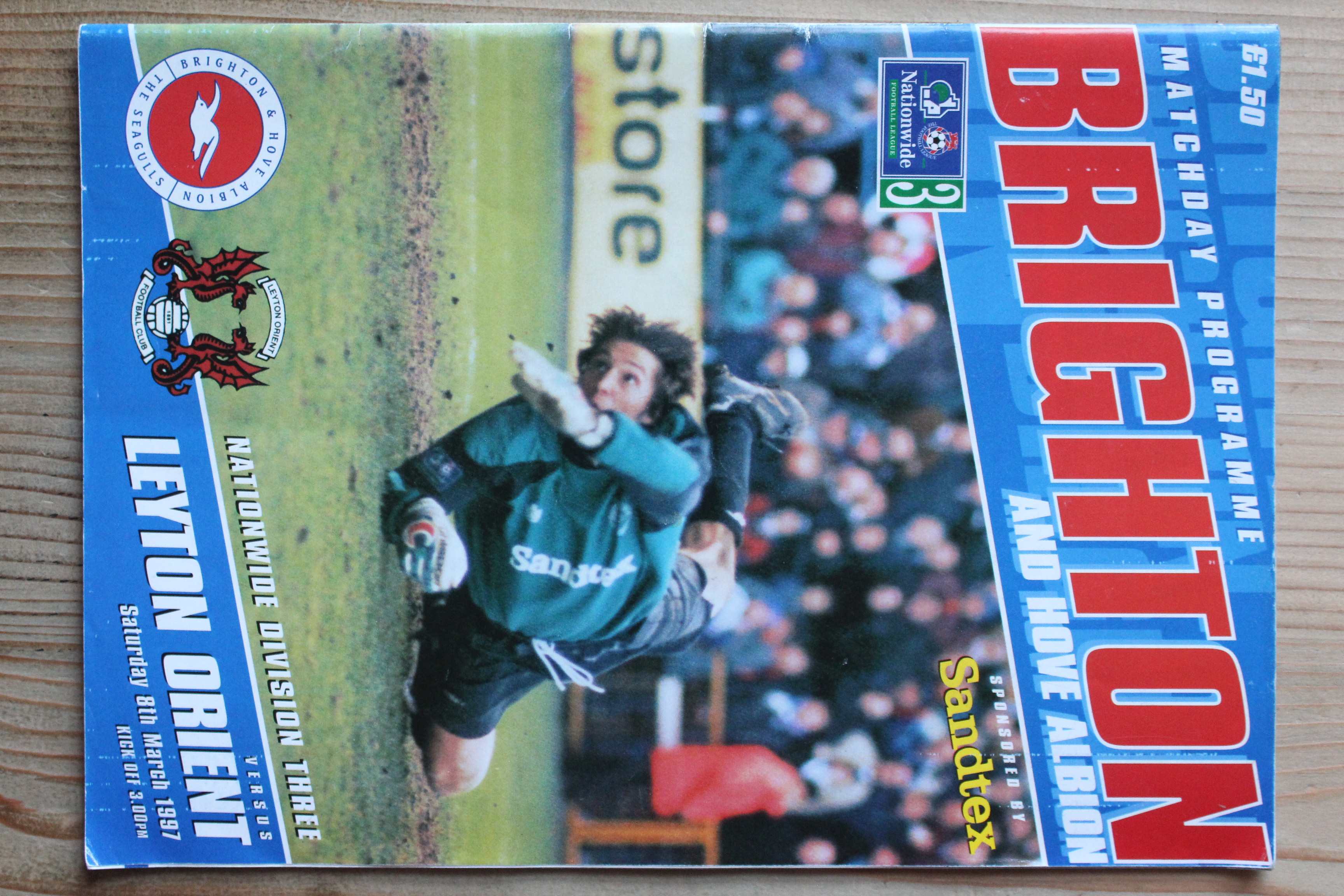 Brighton & Hove Albion FC v Leyton Orient FC