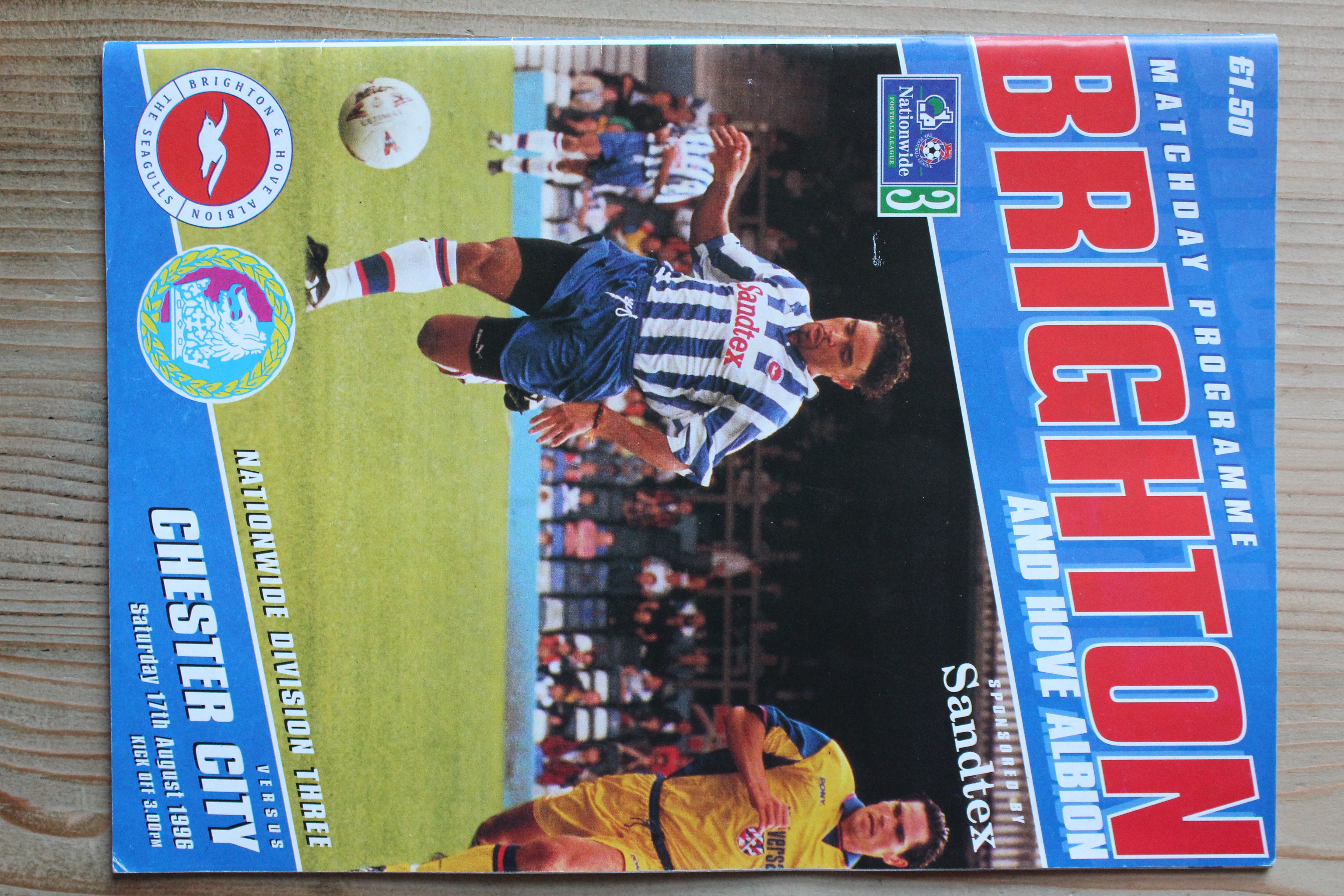 Brighton & Hove Albion FC v Chester City FC