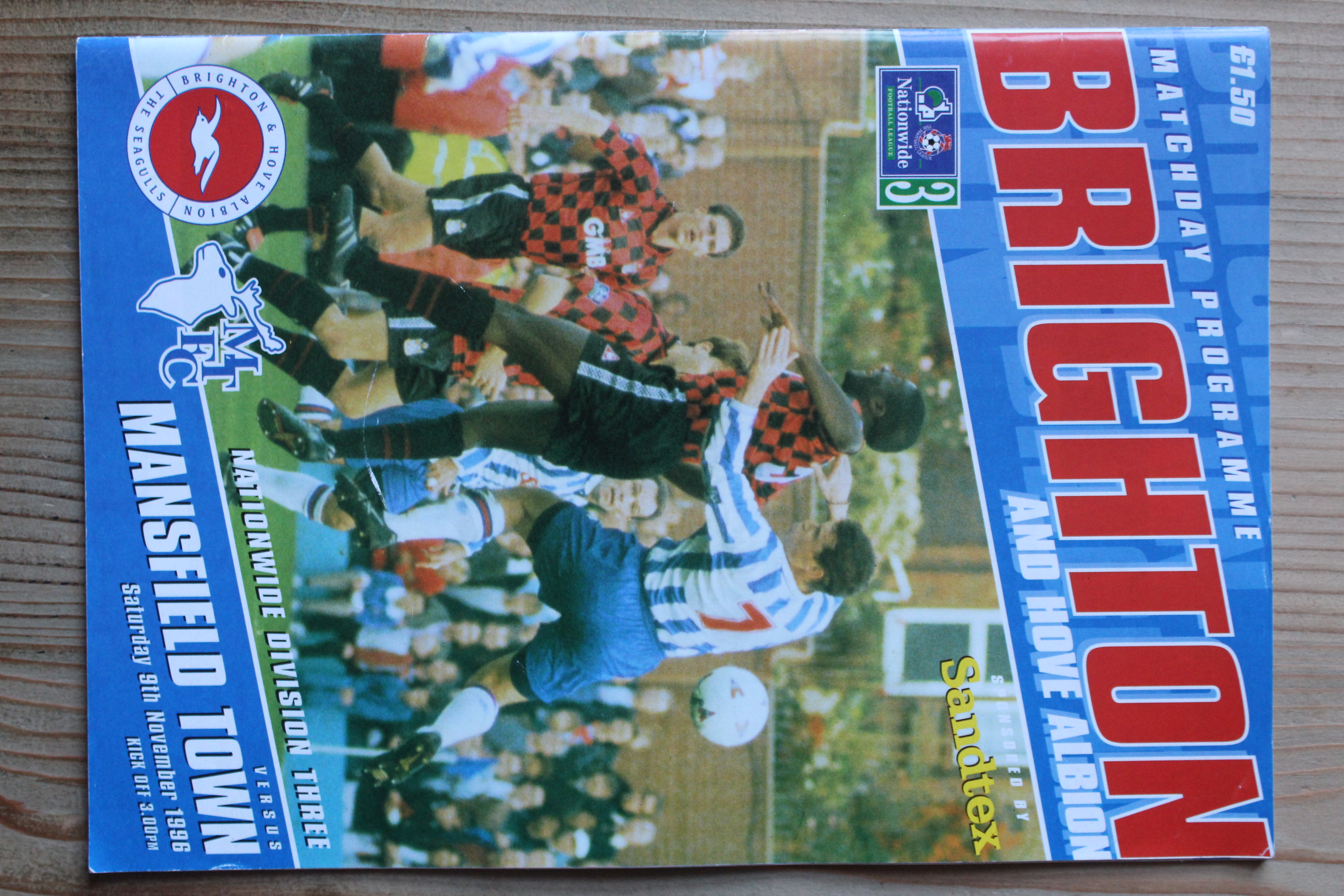 Brighton & Hove Albion FC v Mansfield Town FC