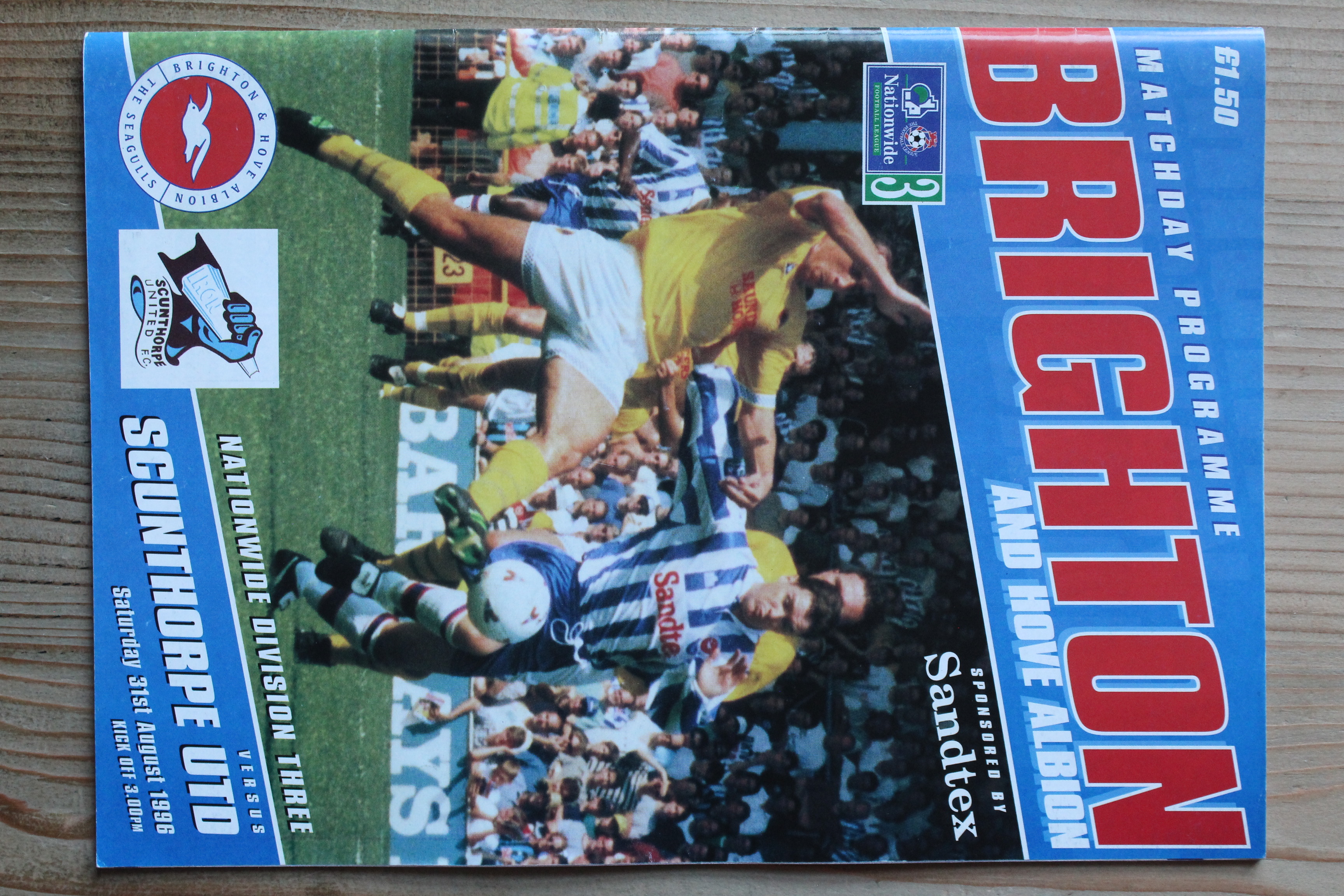 Brighton & Hove Albion FC v Scunthorpe United FC