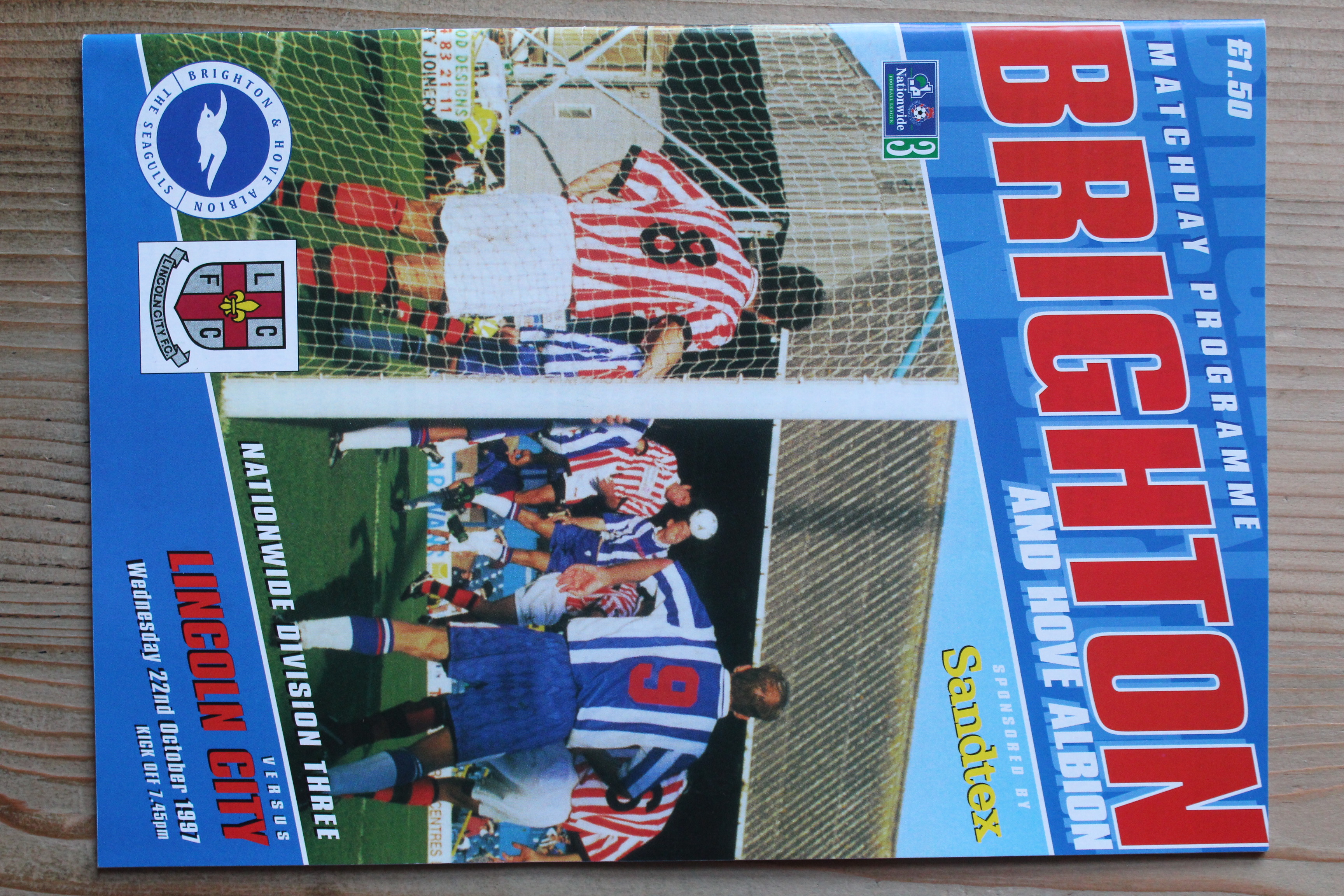 Brighton & Hove Albion FC v Lincoln City FC