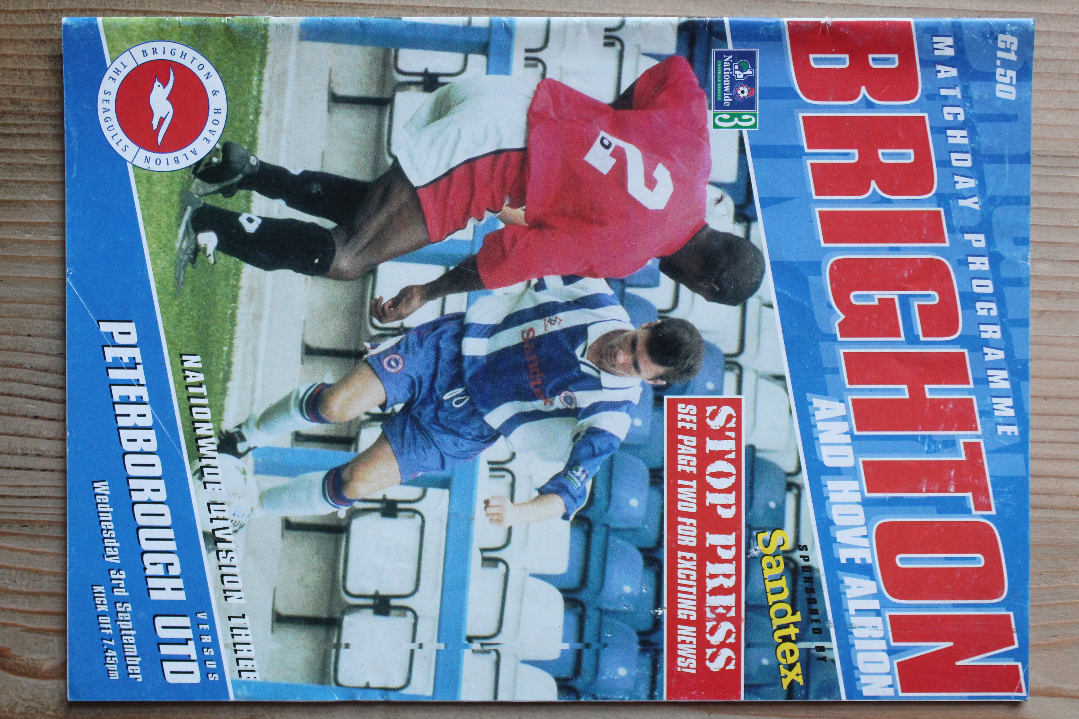 Brighton & Hove Albion FC v Peterborough United FC