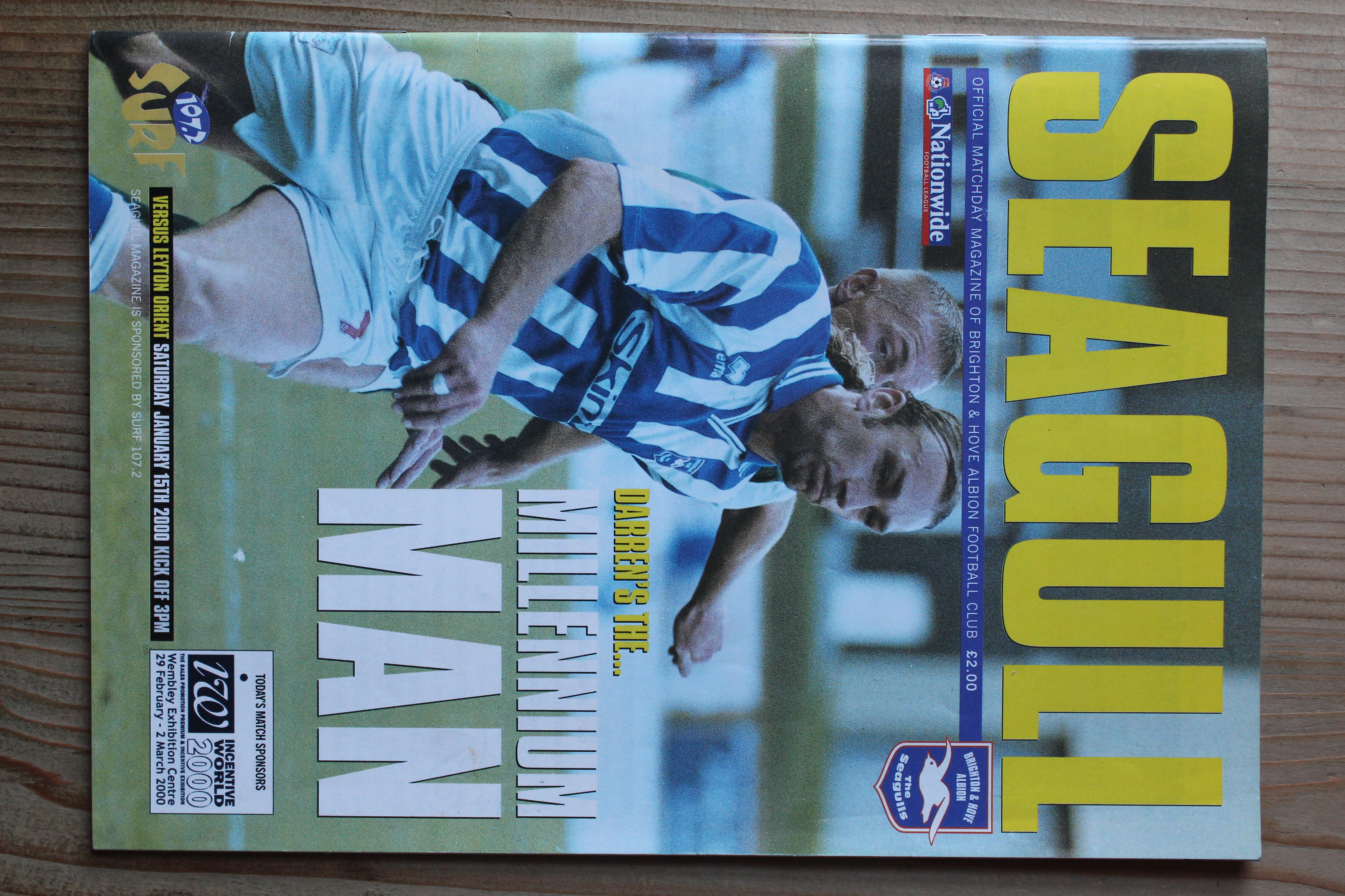 Brighton & Hove Albion FC v Leyton Orient FC