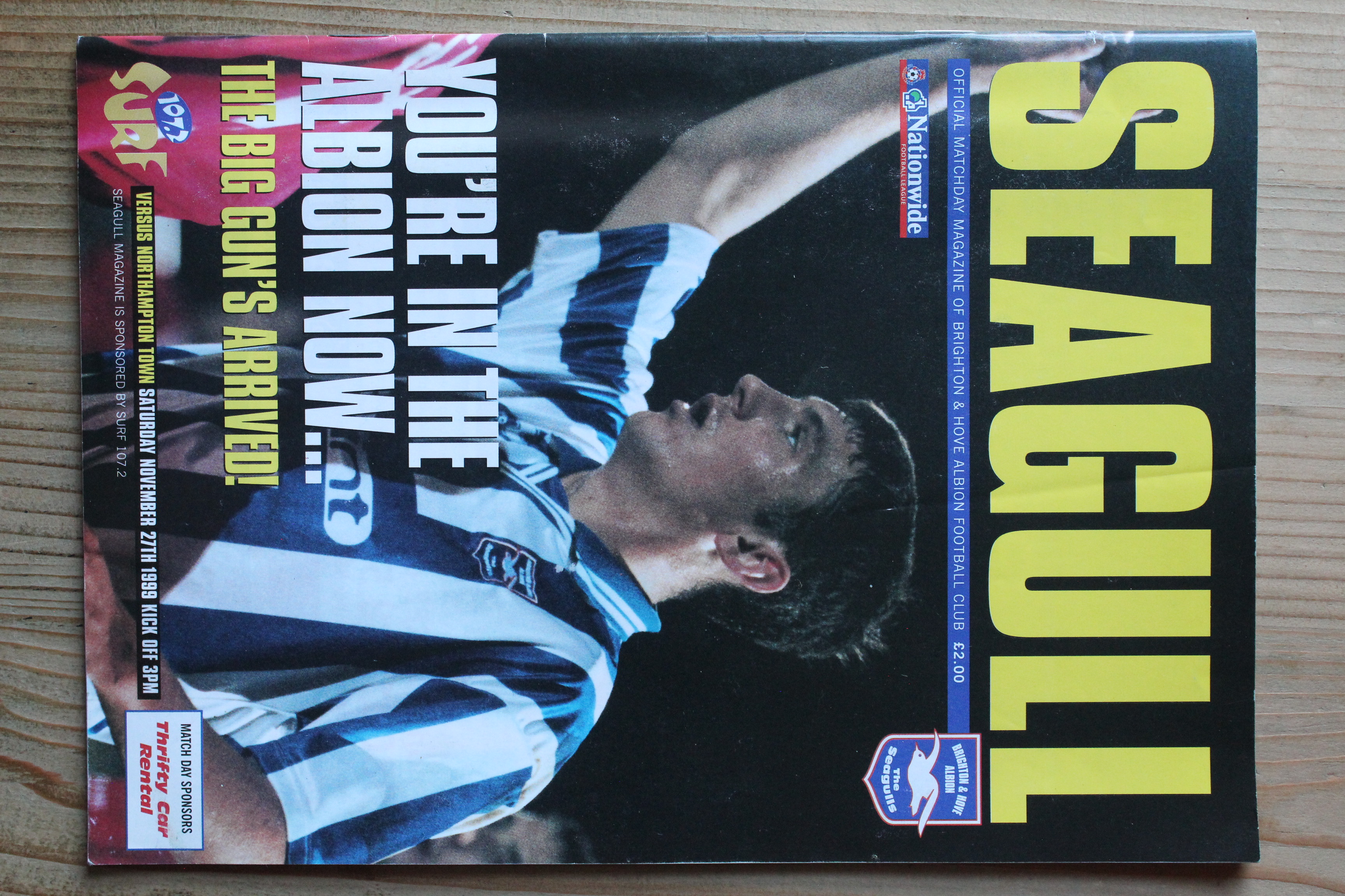 Brighton & Hove Albion FC v Northampton Town FC