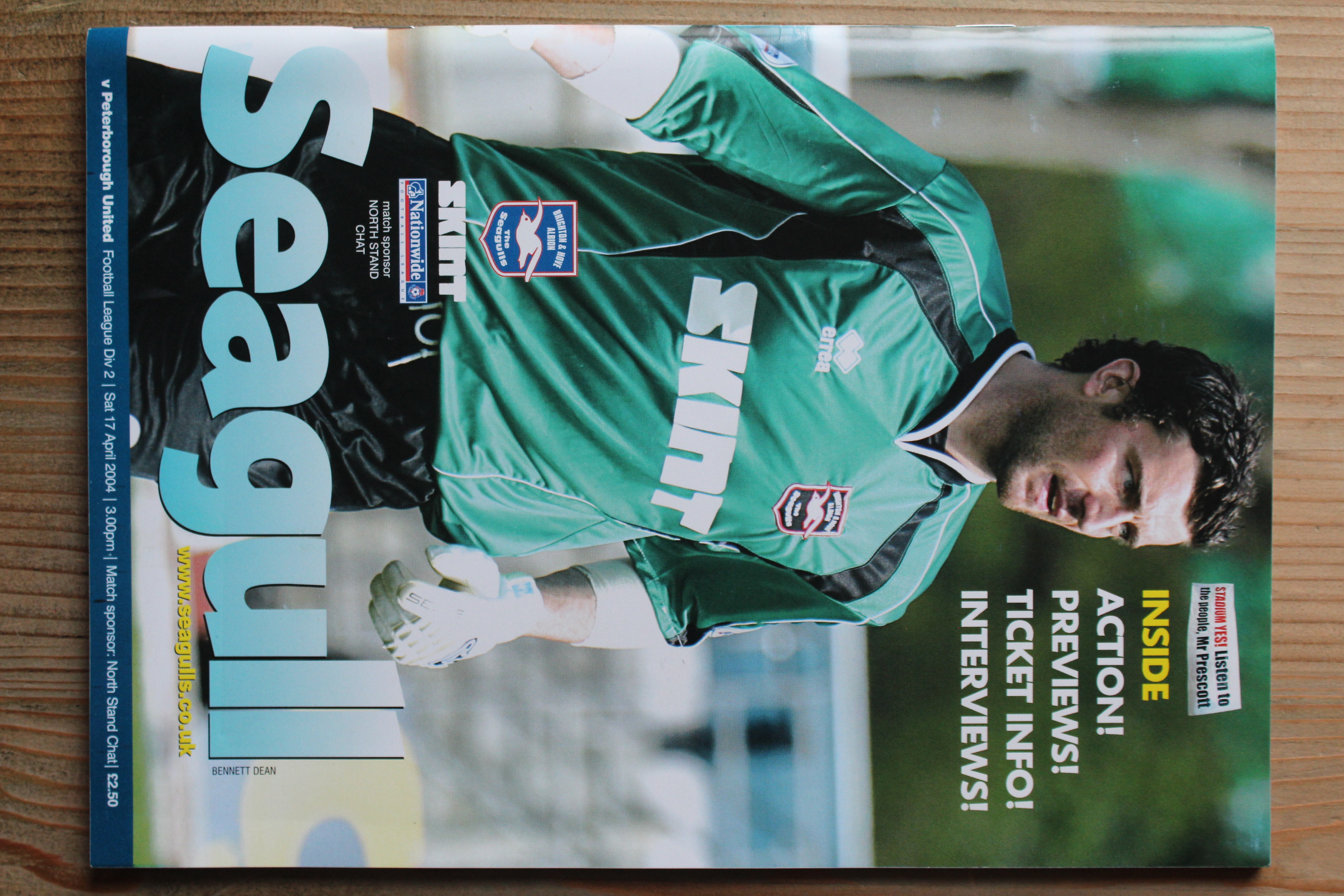 Brighton & Hove Albion FC v Peterborough United FC