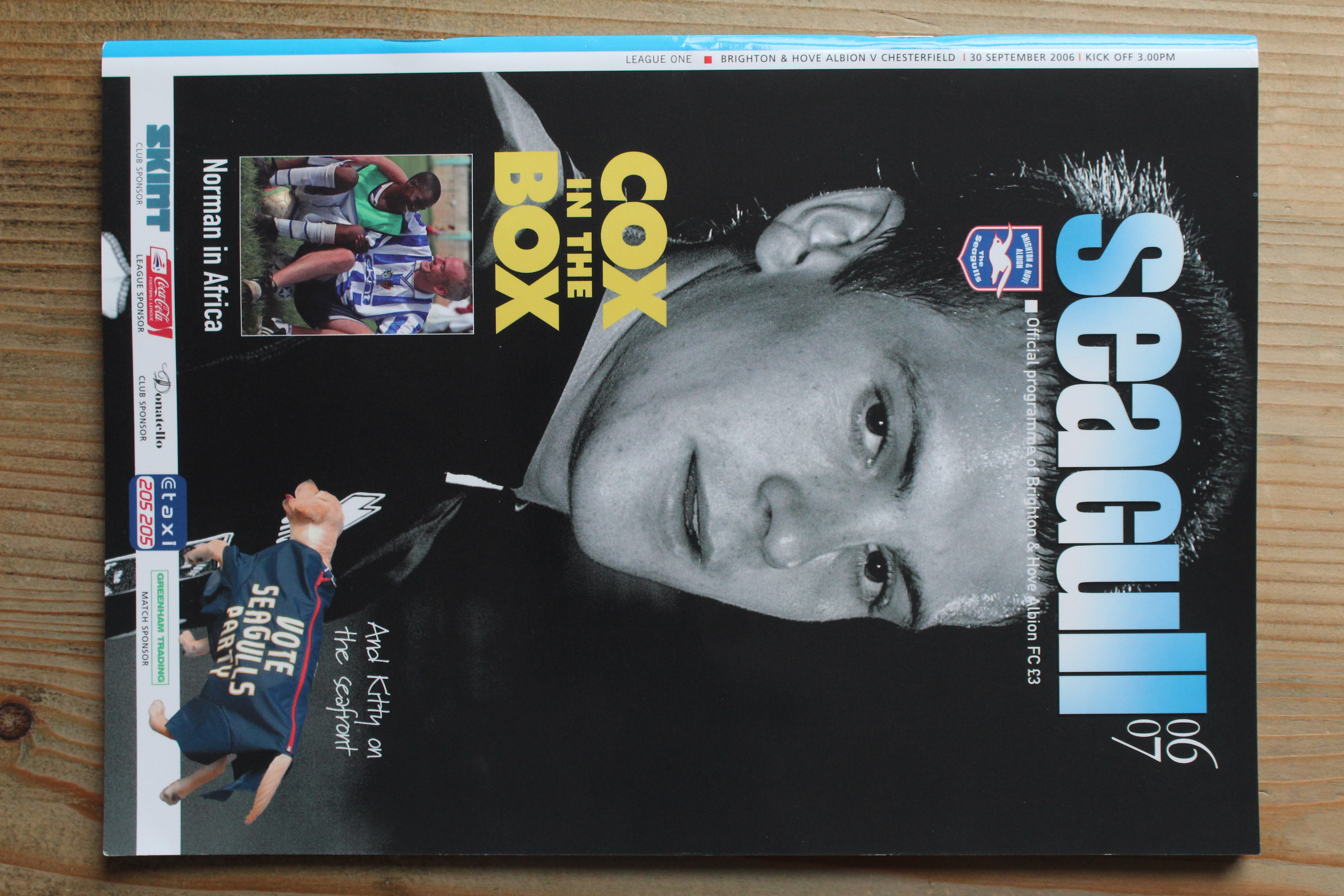 Brighton & Hove Albion FC v Chesterfield FC