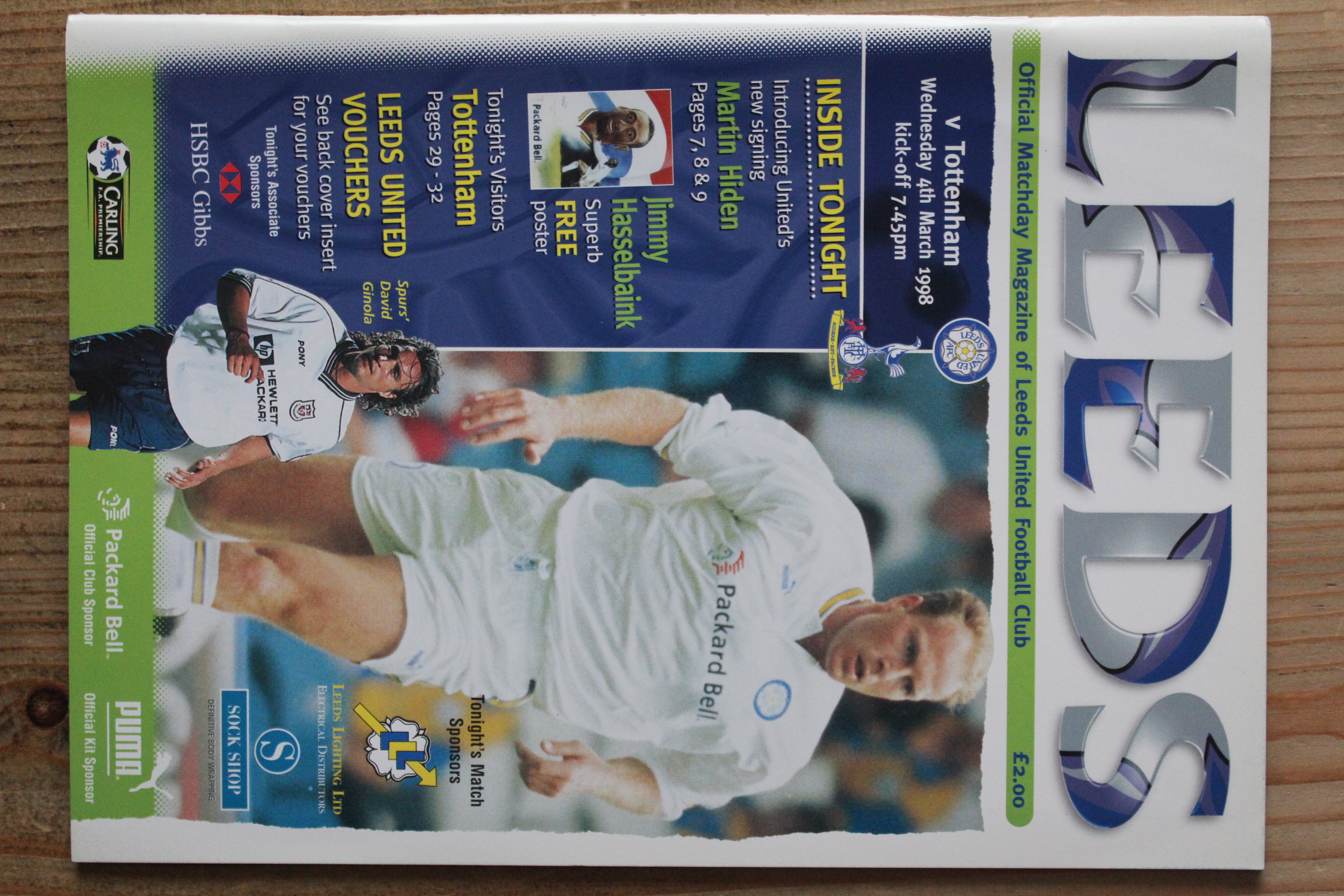 Leeds United FC v Tottenham Hotspur FC