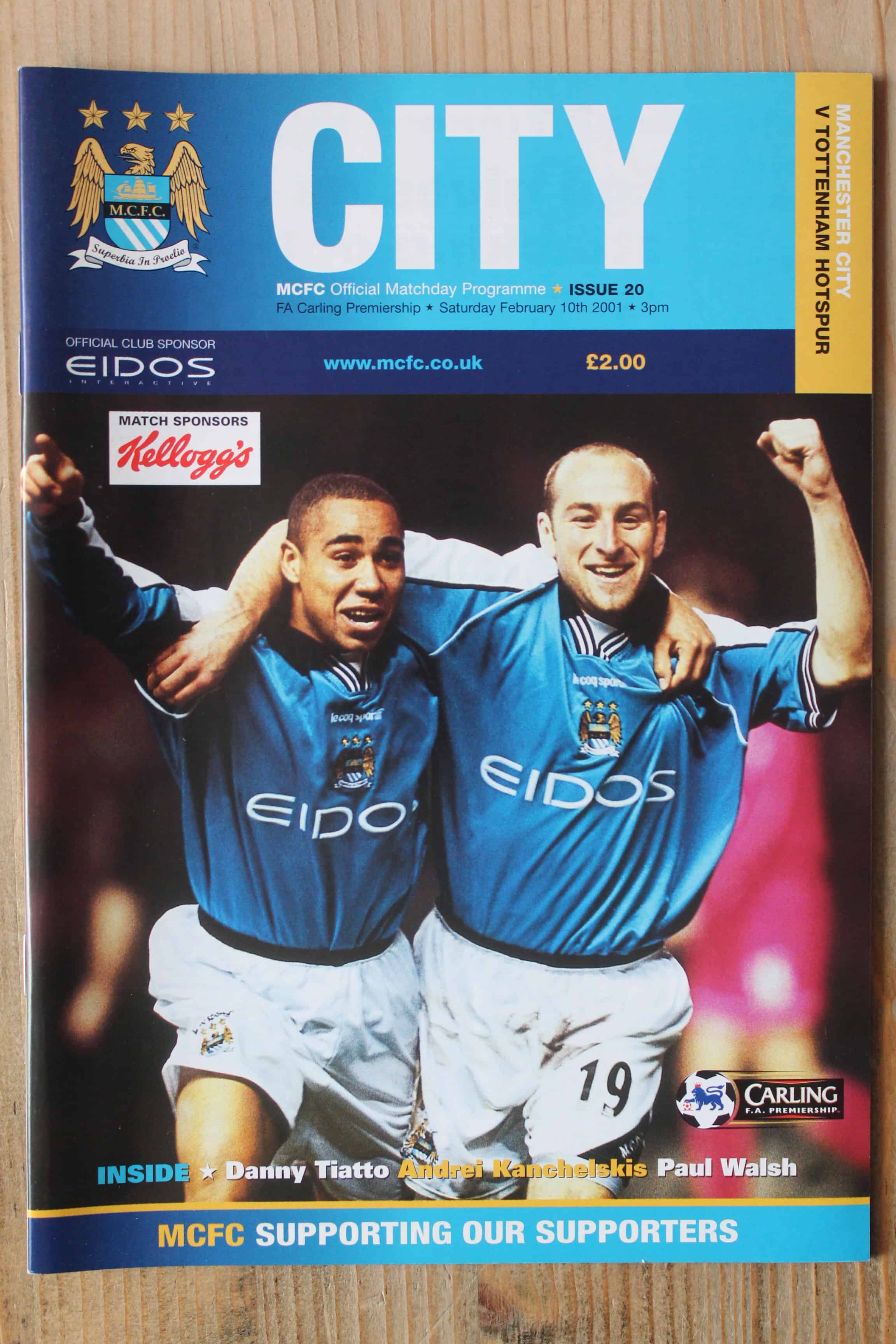 Manchester City FC v Tottenham Hotspur FC