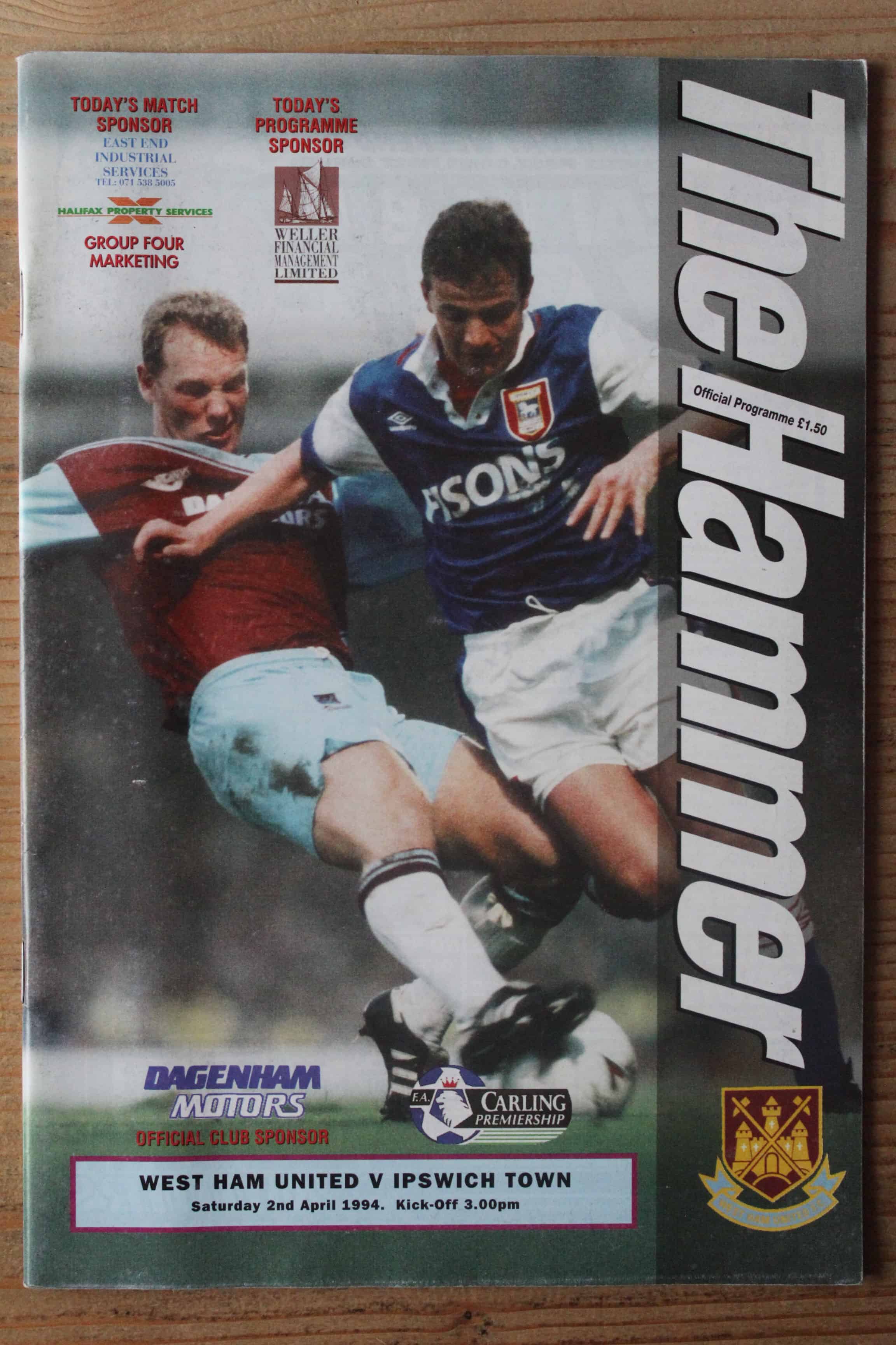 West Ham United FC v Ipswich Town FC