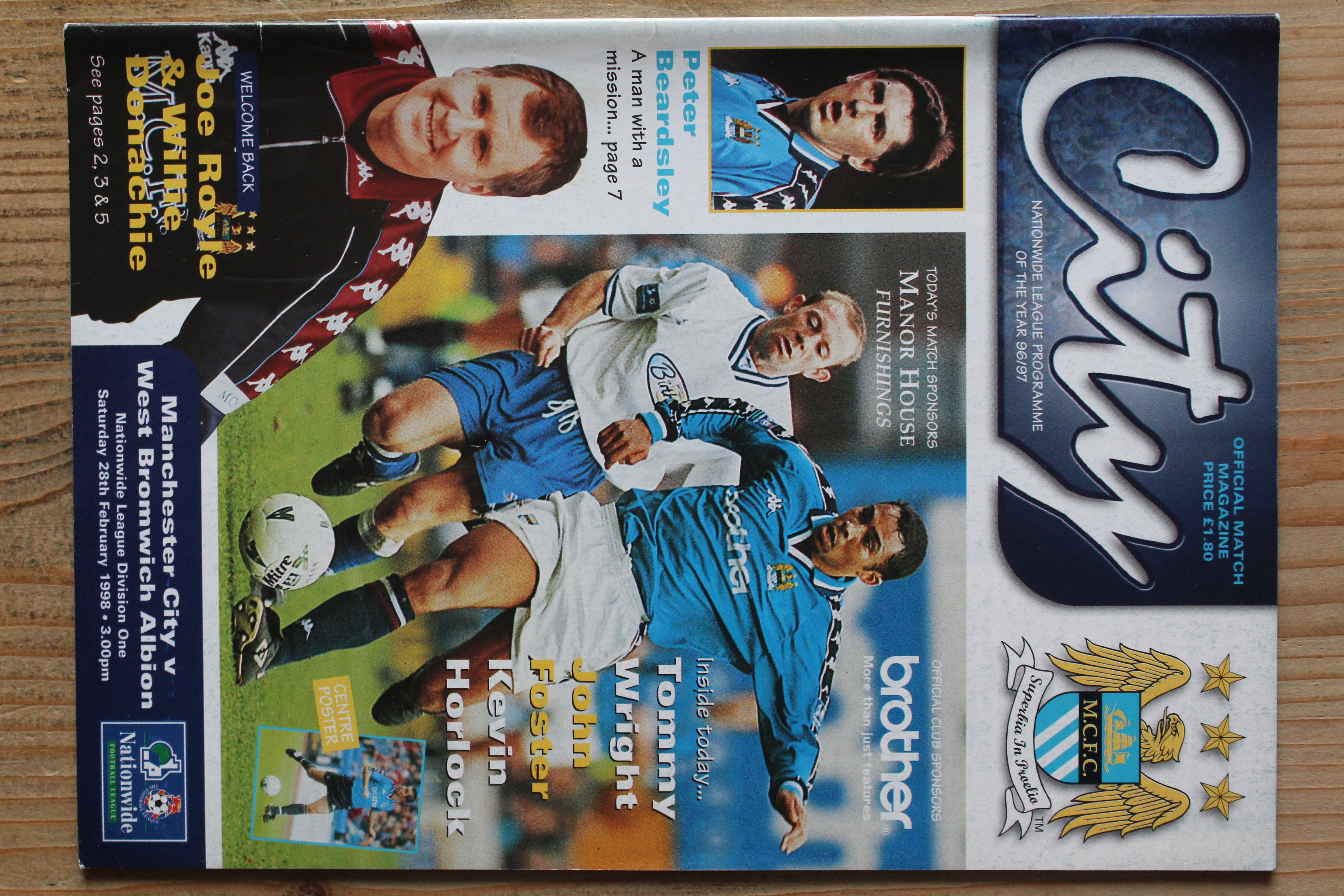 Manchester City FC v West Bromwich Albion FC 