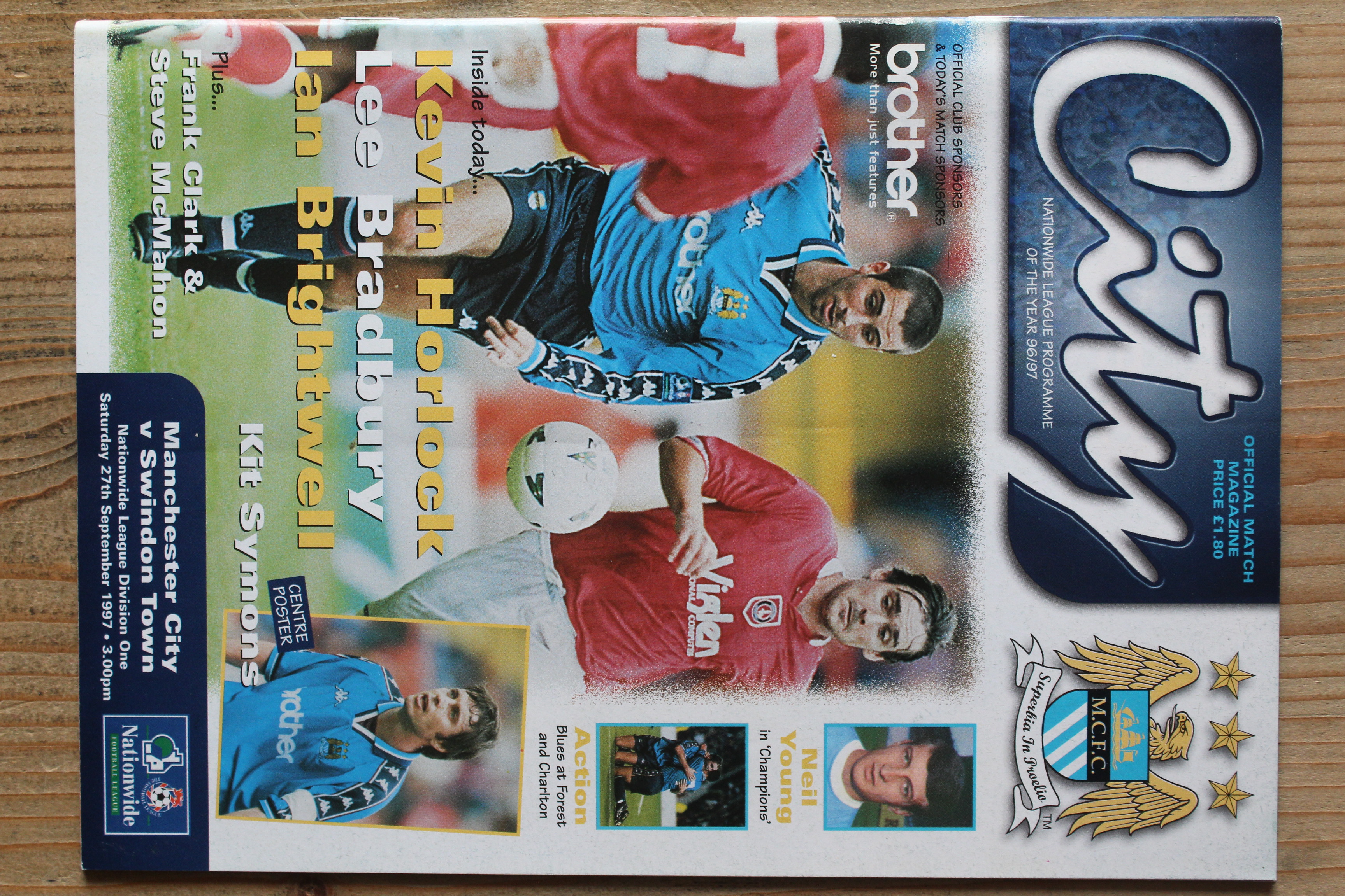Manchester City FC v Swindon Town FC