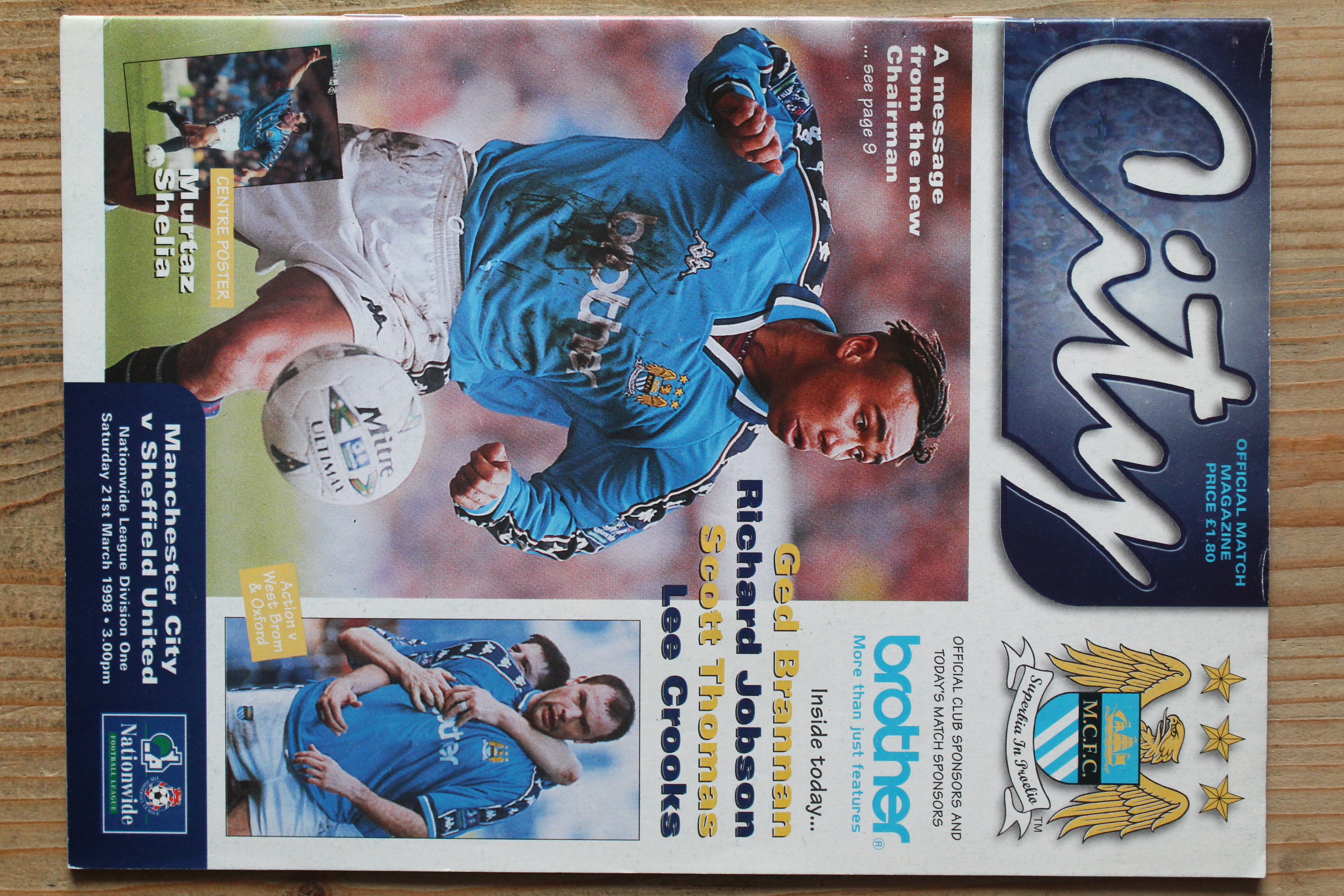 Manchester City FC v Sheffield United FC
