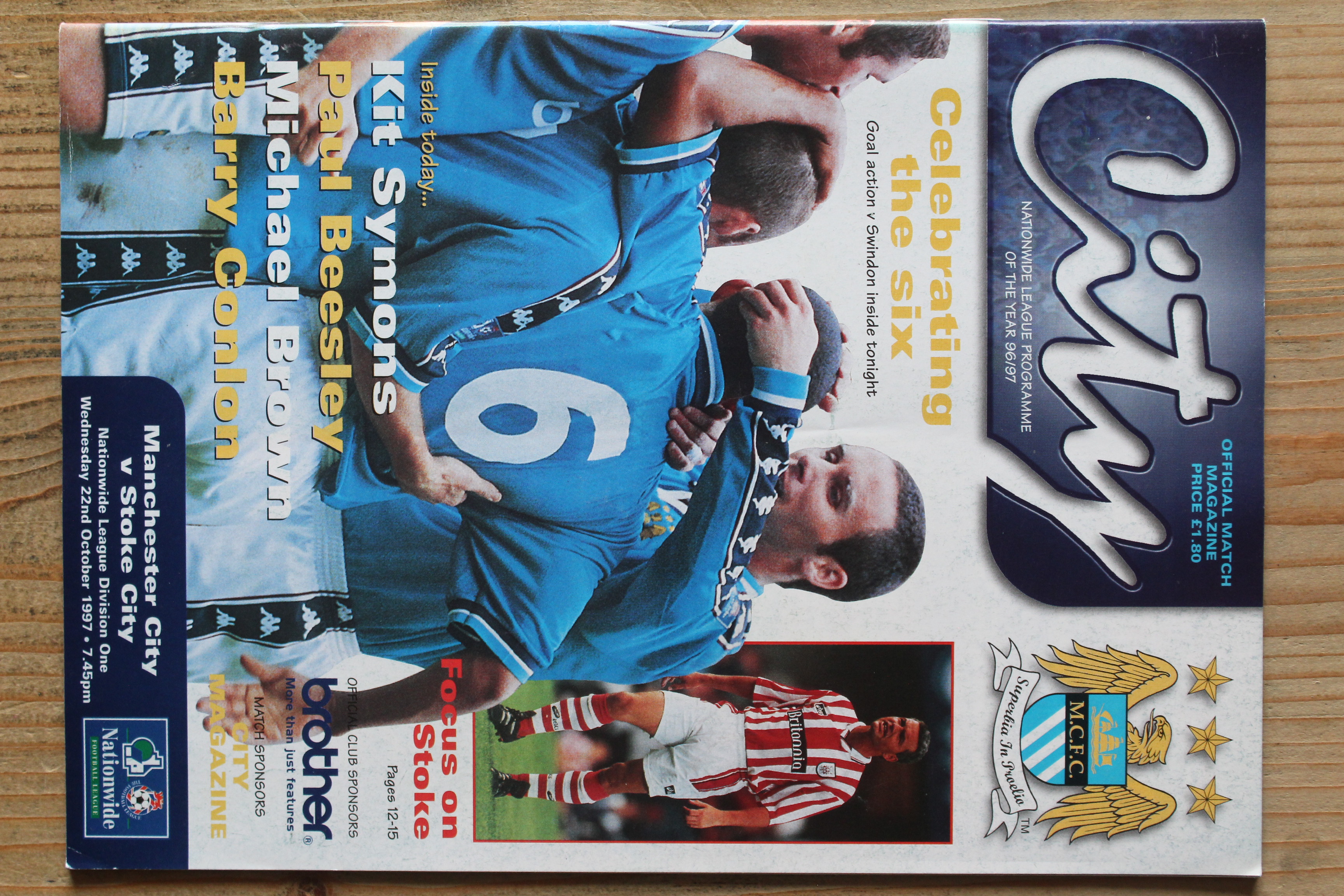 Manchester City FC v Stoke City FC
