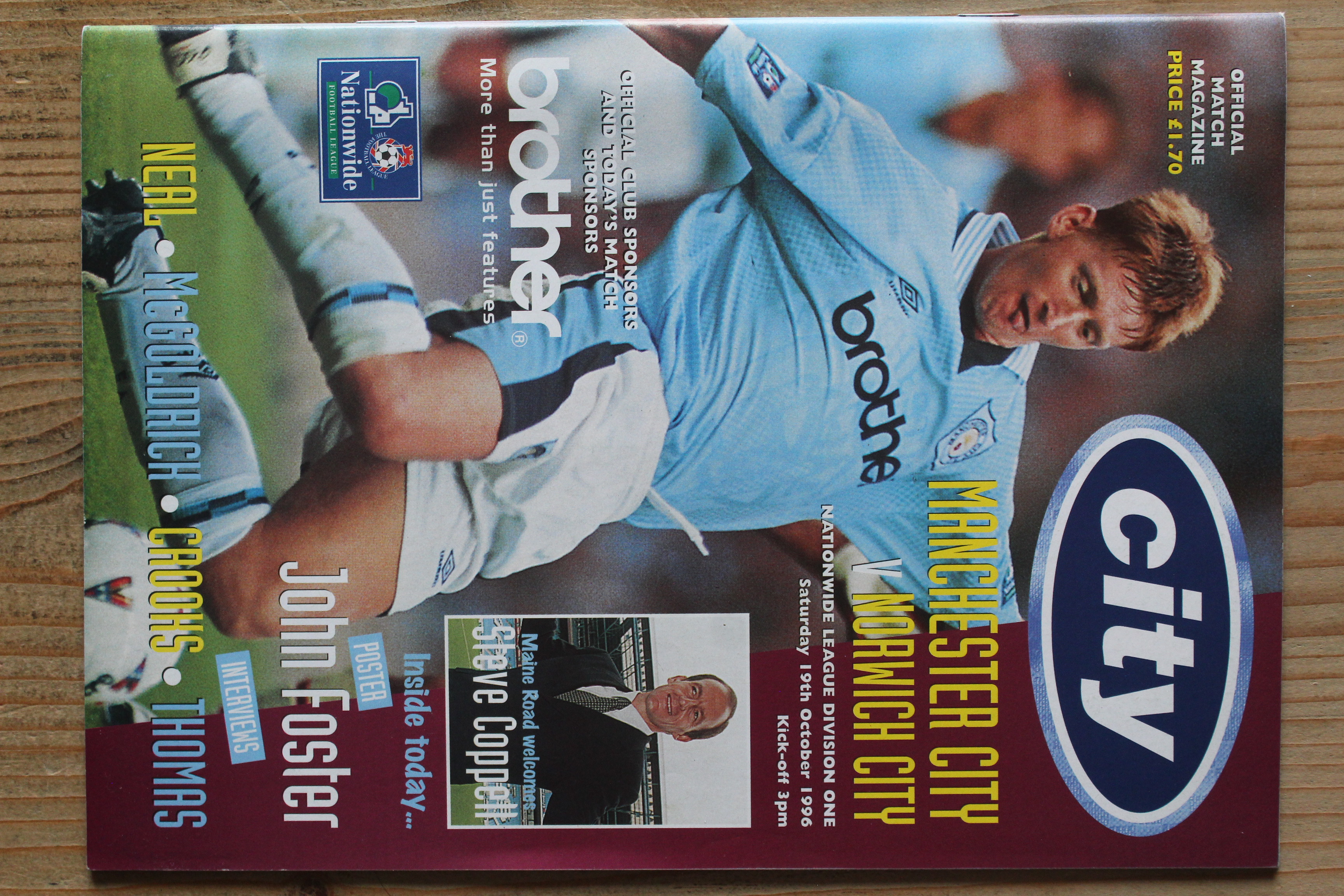 Manchester City FC v Norwich City FC