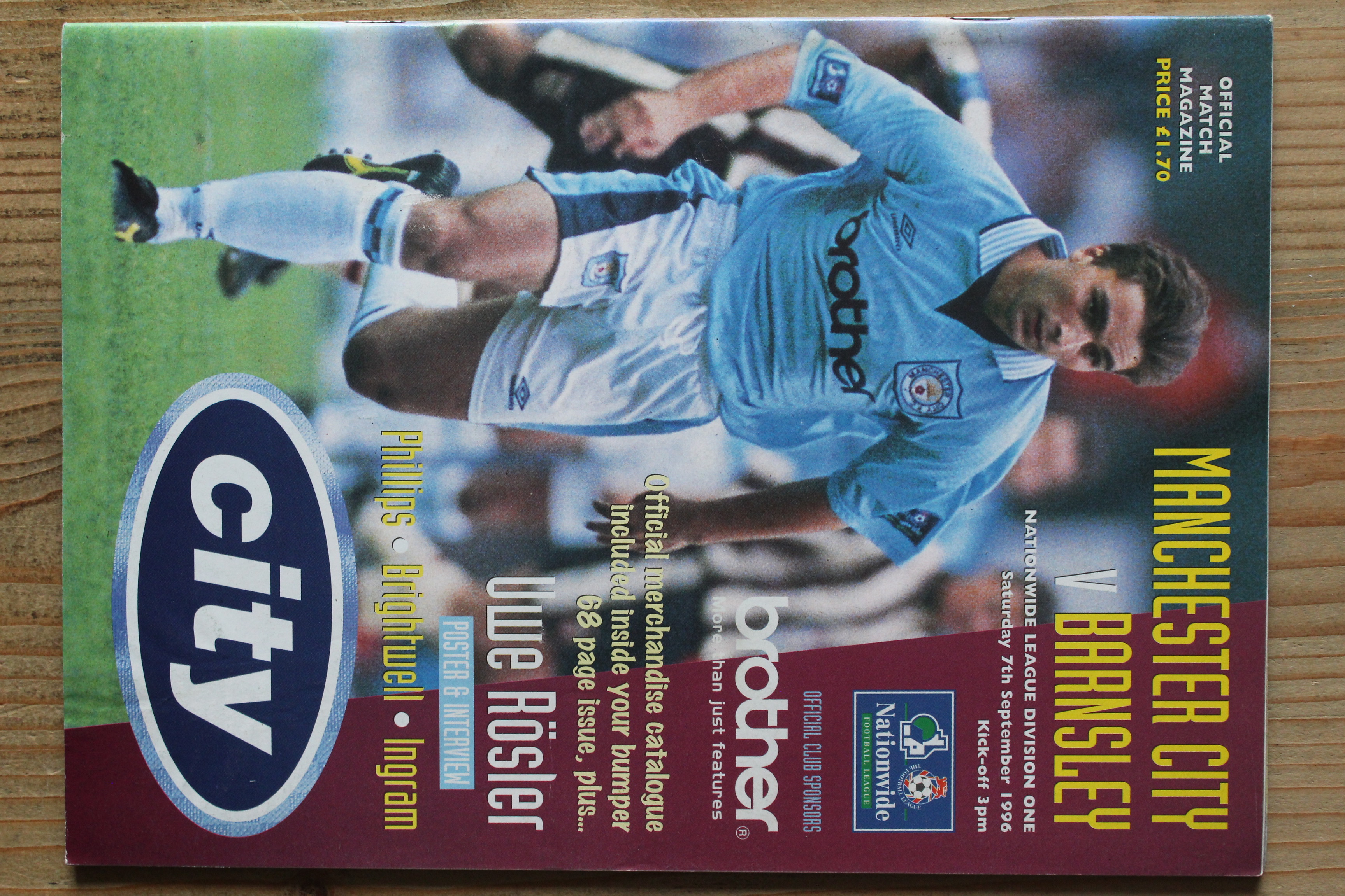 Manchester City FC v Barnsley FC