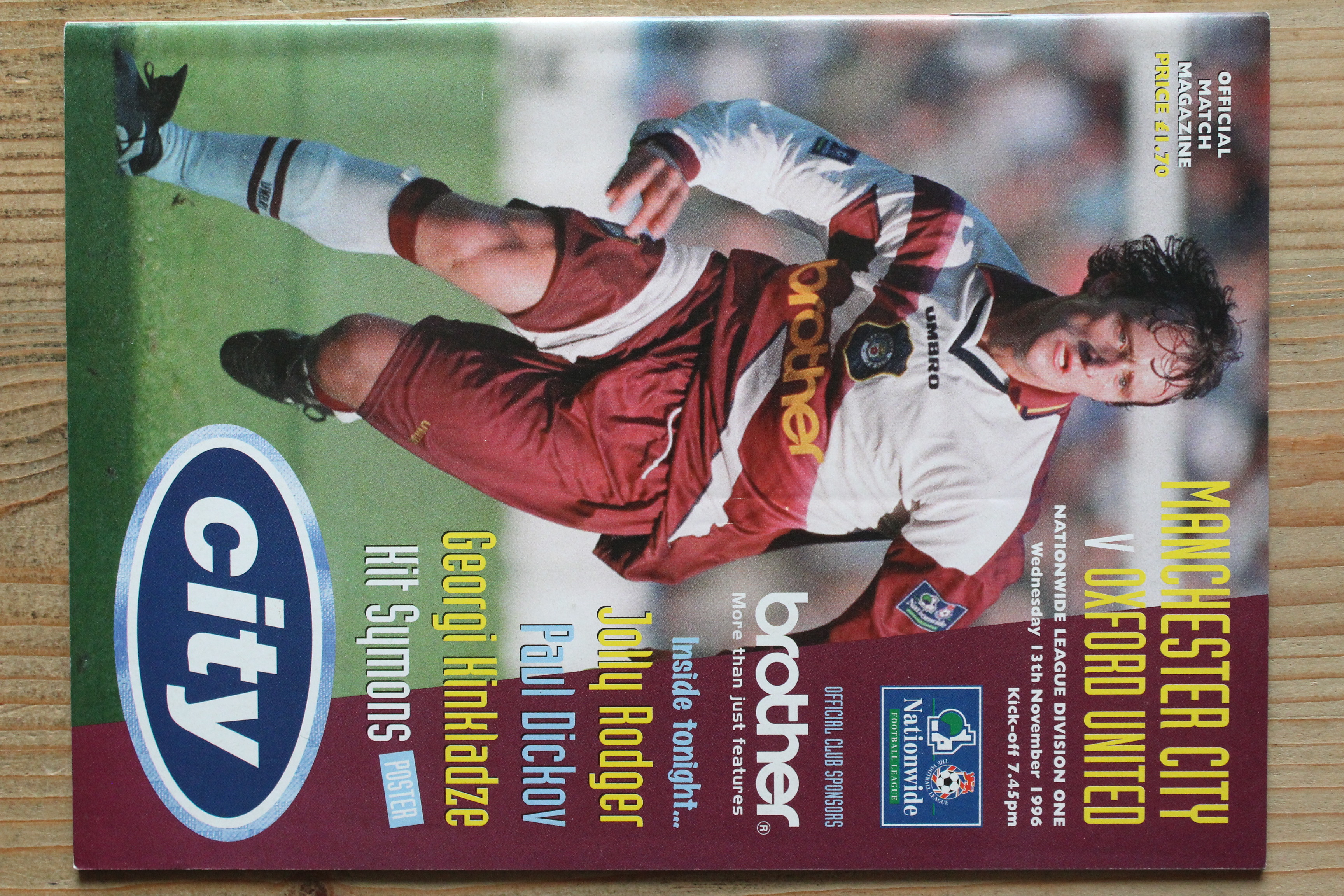Manchester City FC v Oxford United FC