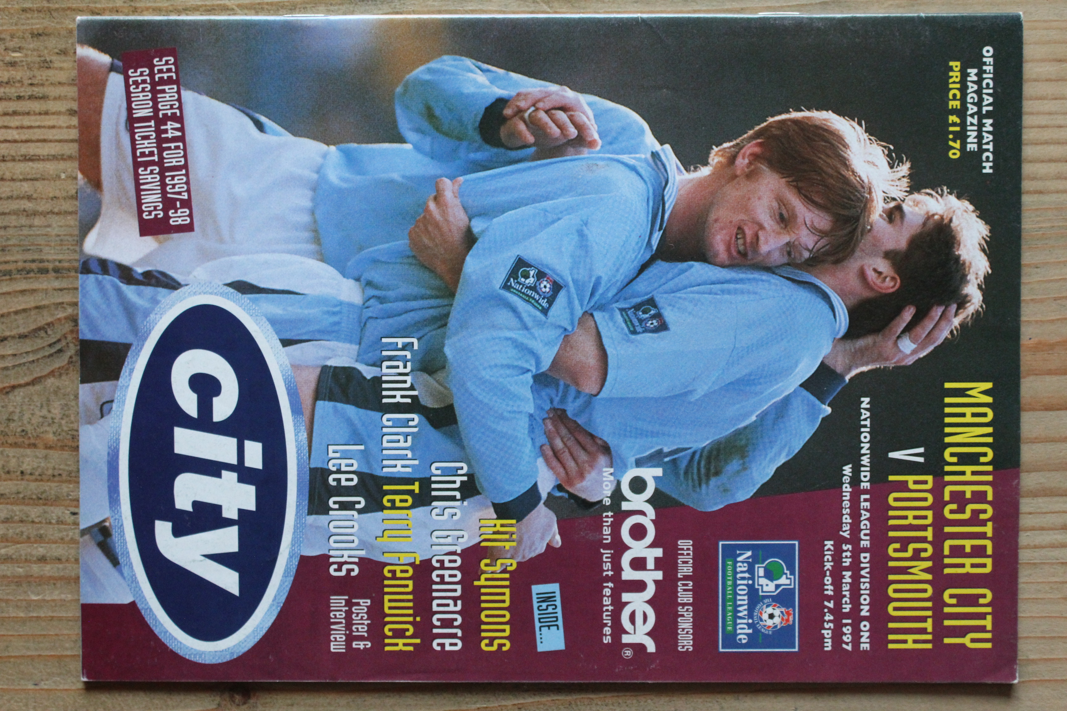 Manchester City FC v Portsmouth FC