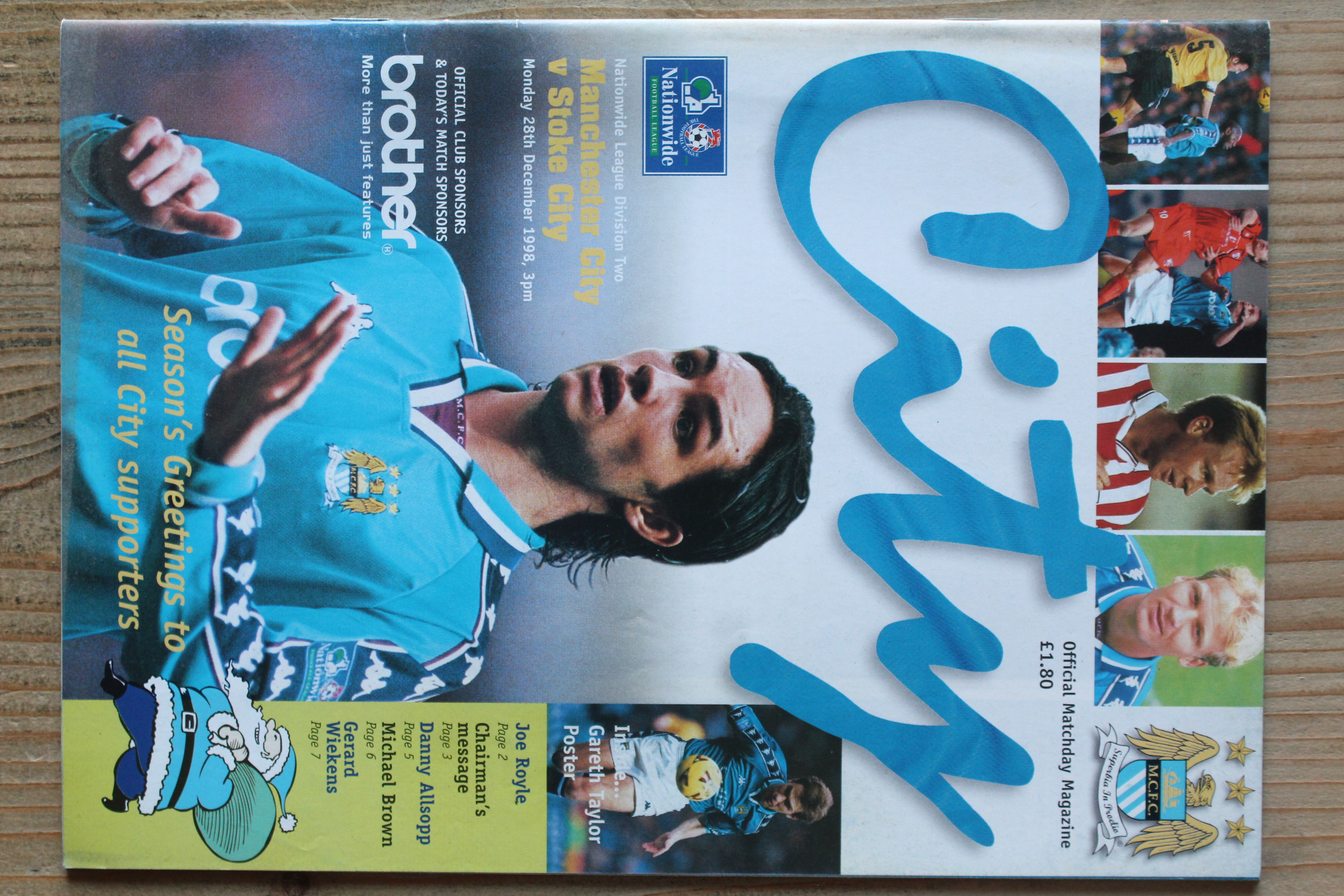 Manchester City FC v Stoke City FC
