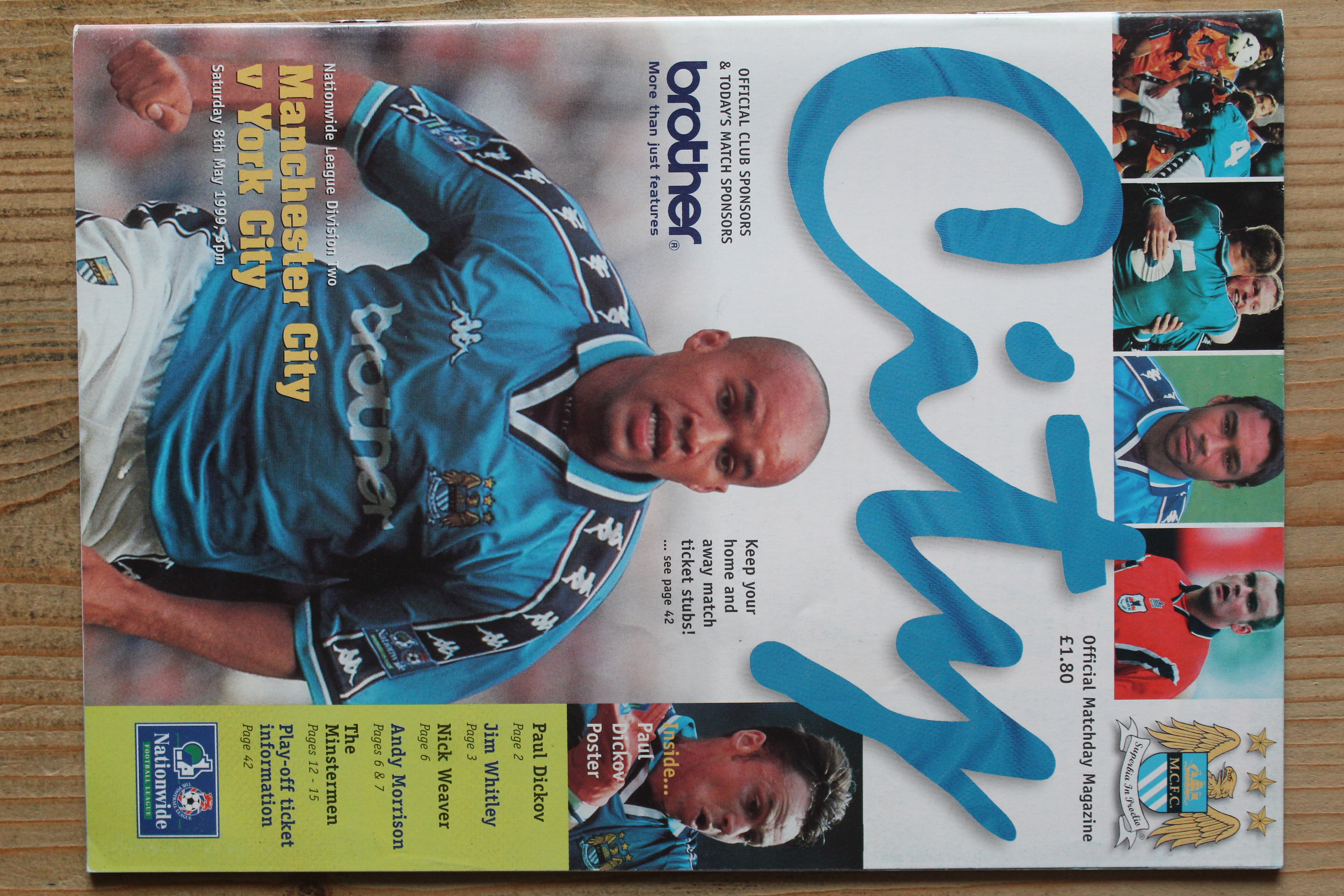 Manchester City FC v York City FC