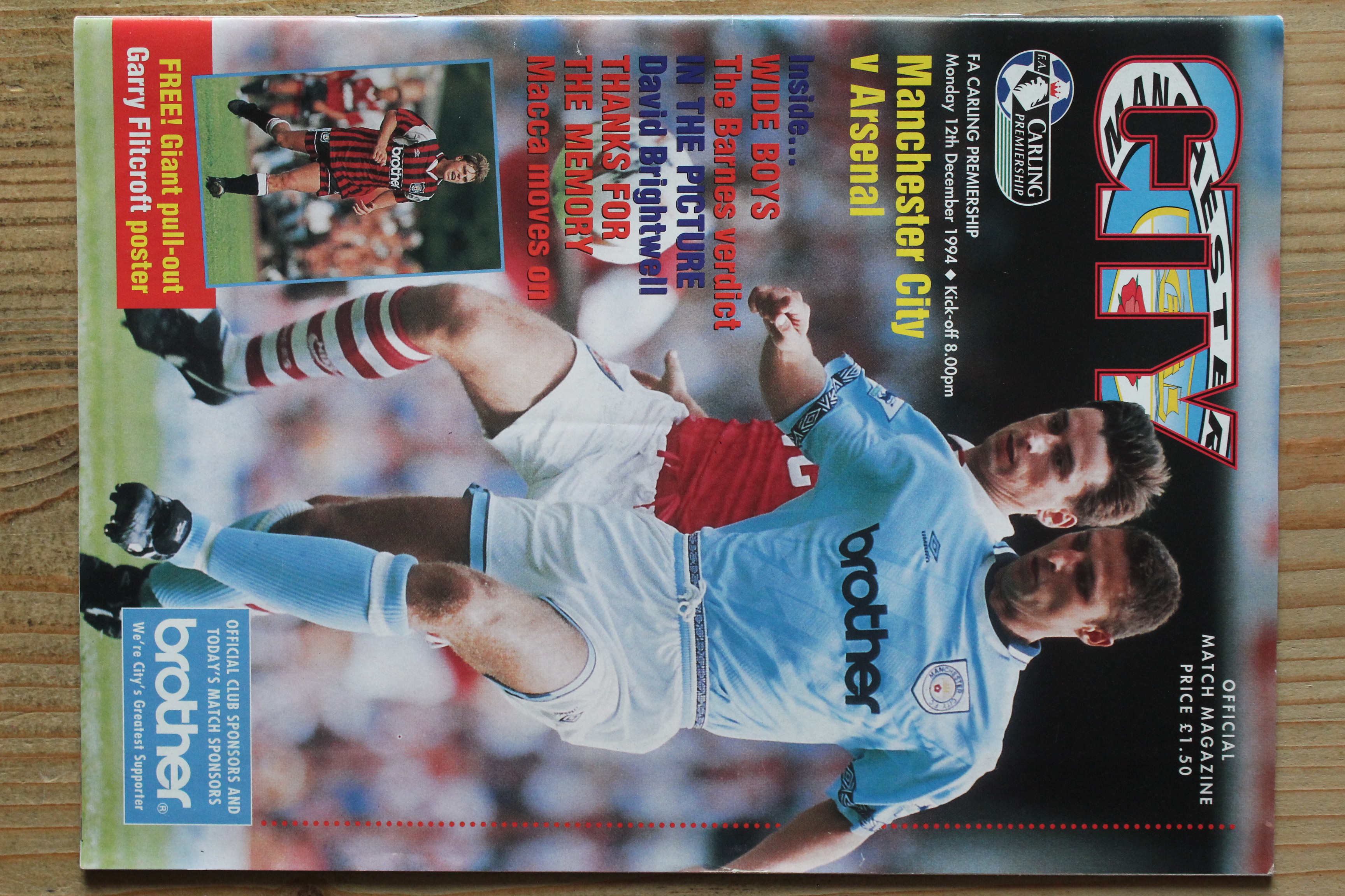Manchester City FC v Arsenal FC