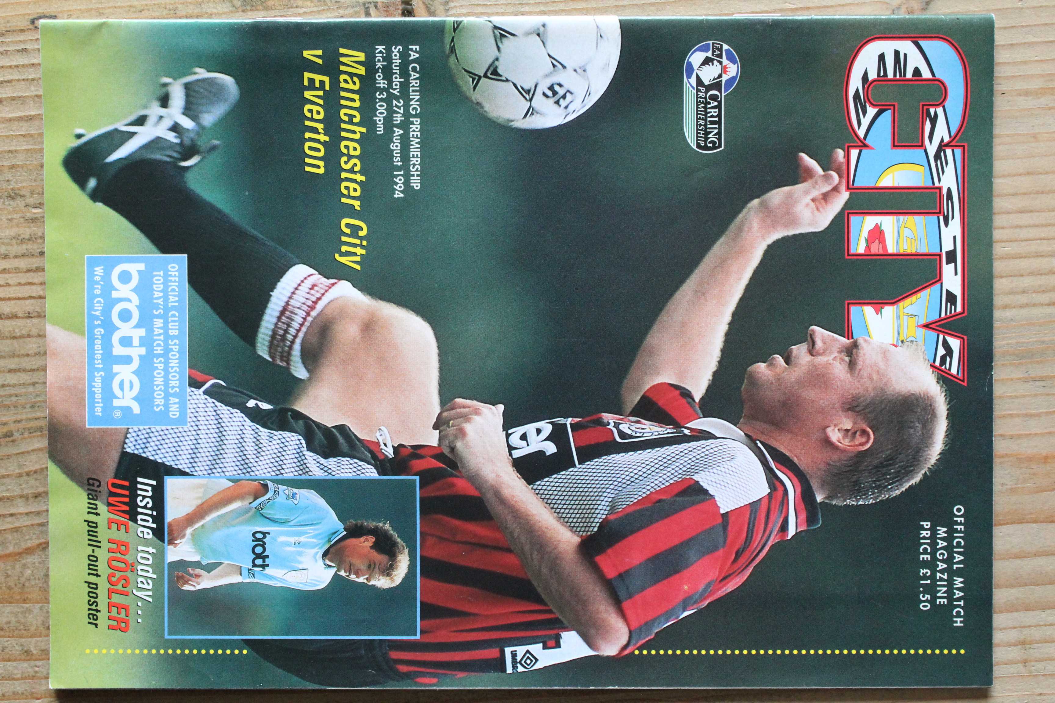 Manchester City FC v Everton FC