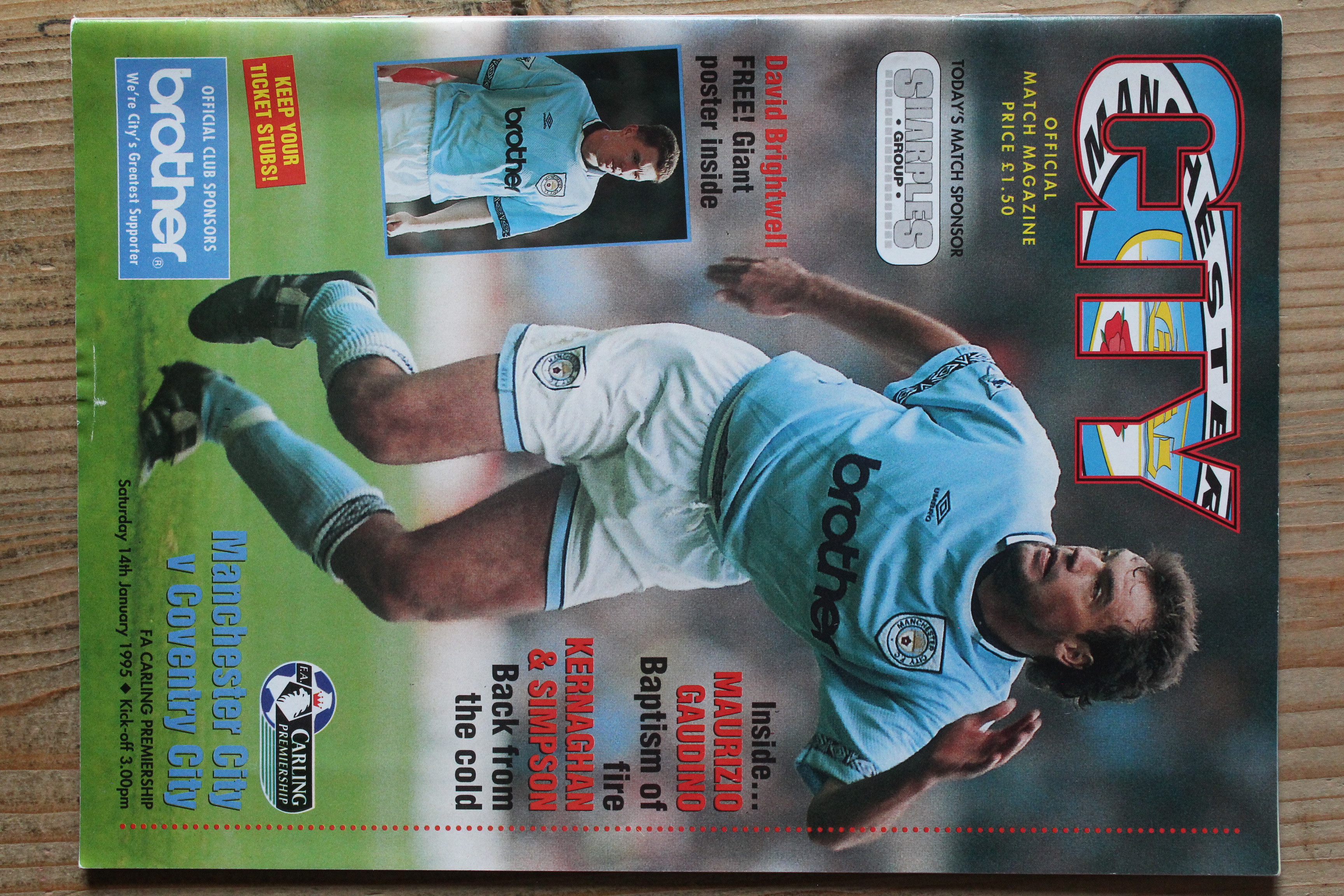 Manchester City FC v Coventry City FC