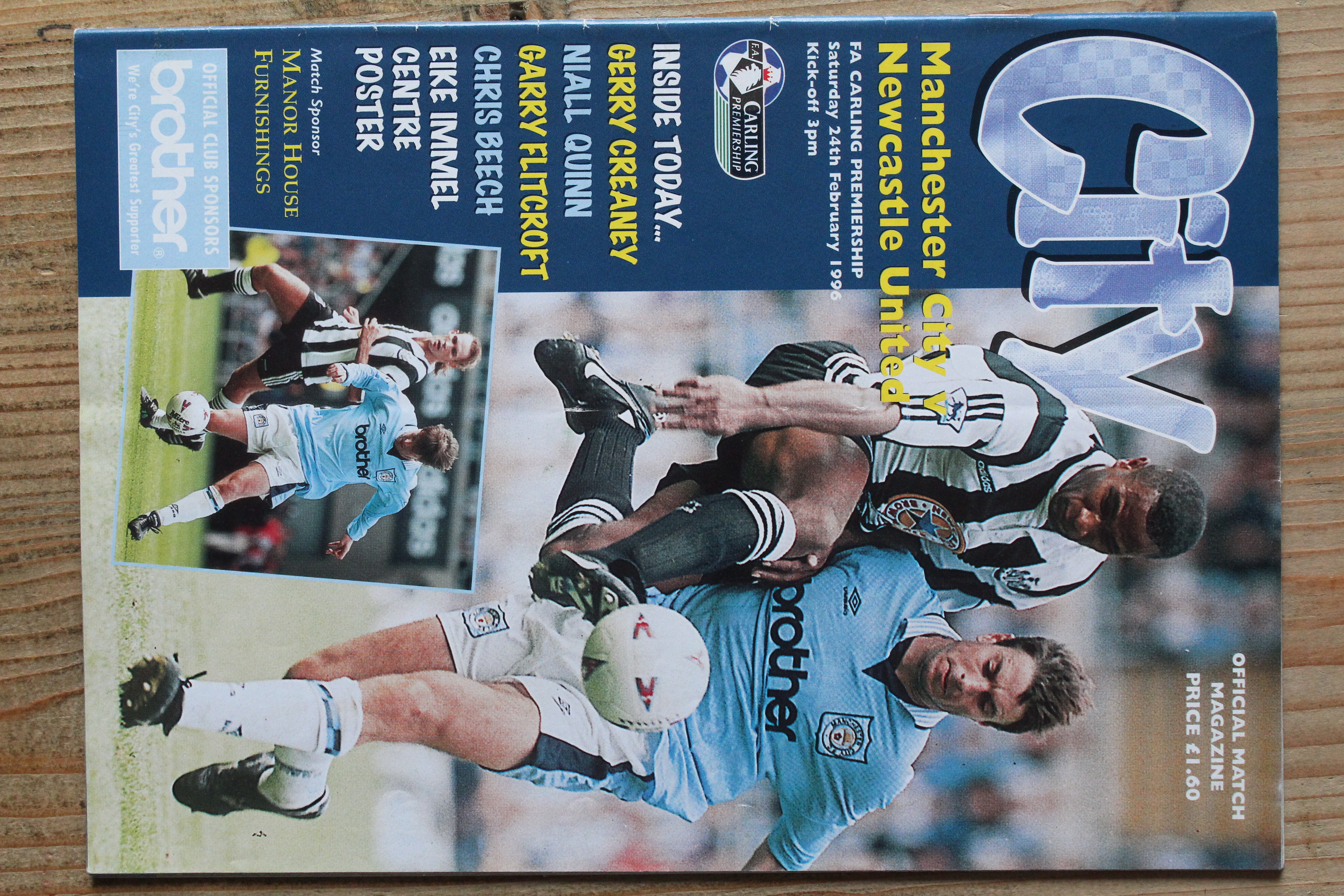Manchester City FC v Newcastle United FC