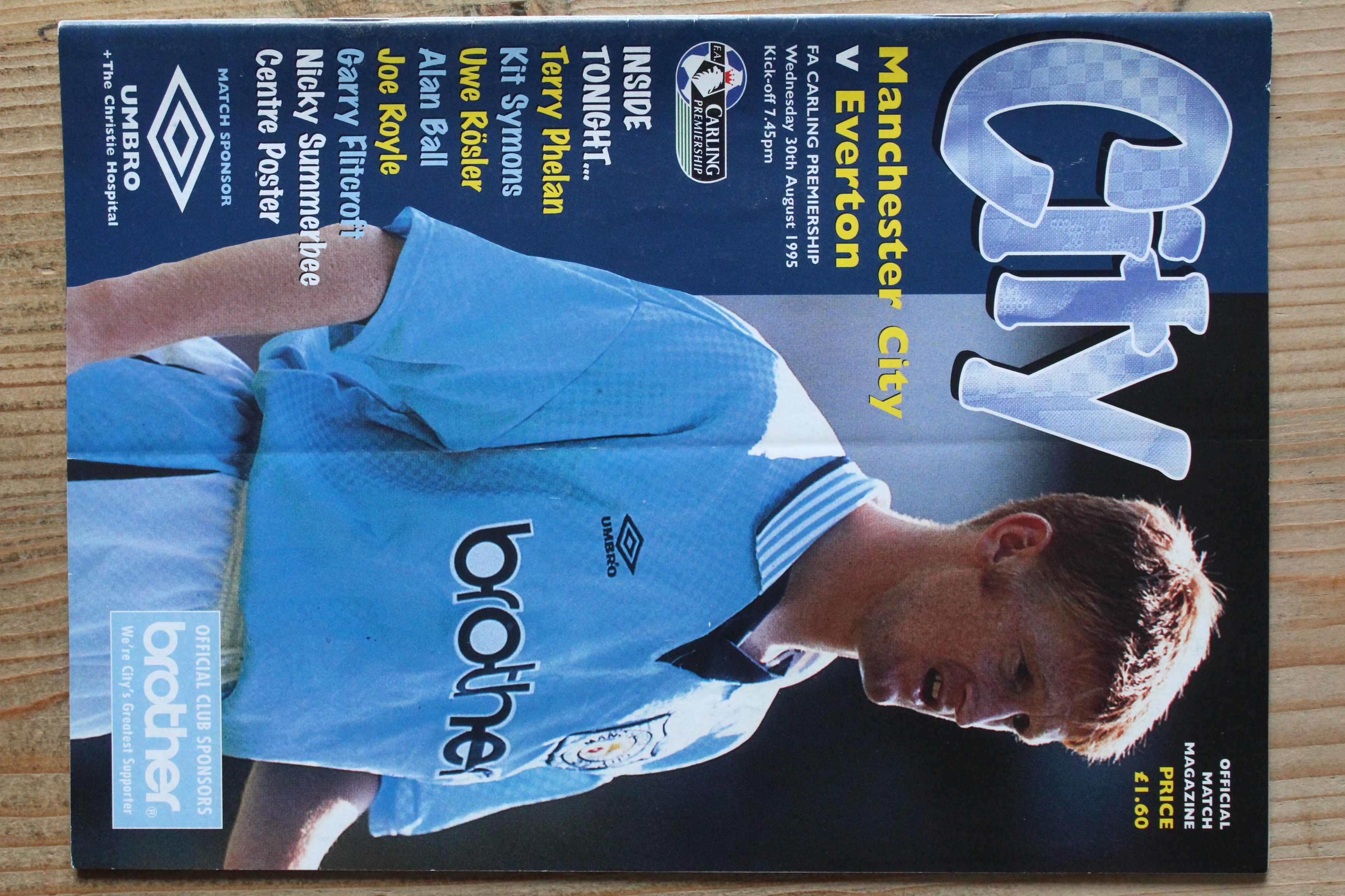 Manchester City FC v Everton FC