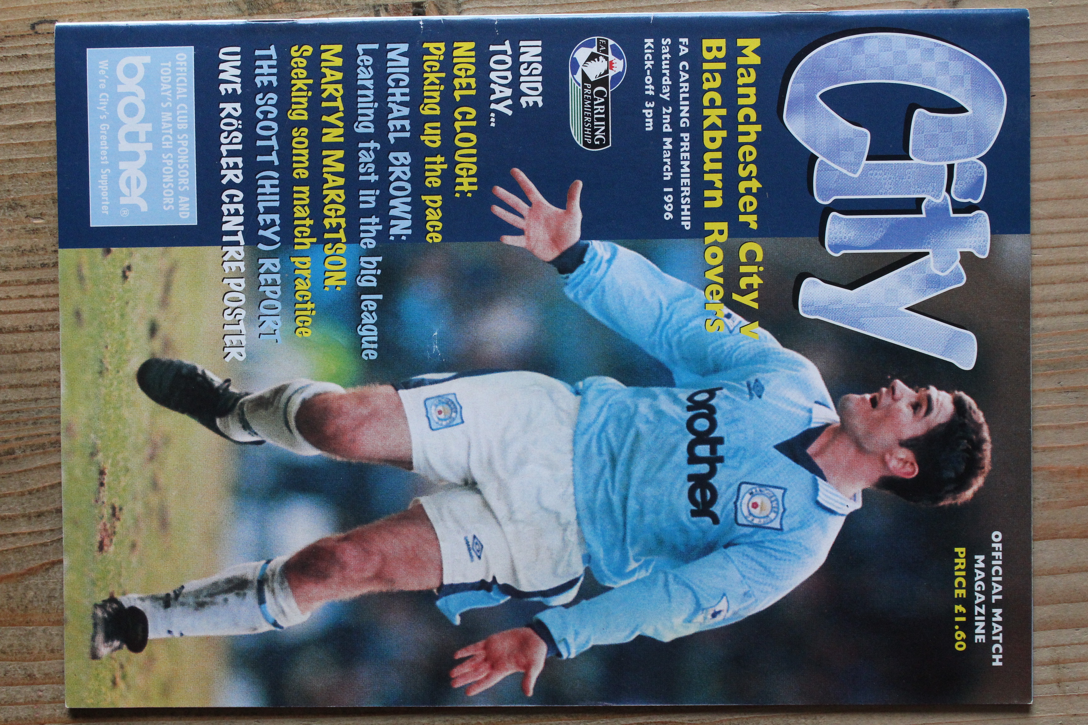 Manchester City FC v Blackburn Rovers FC