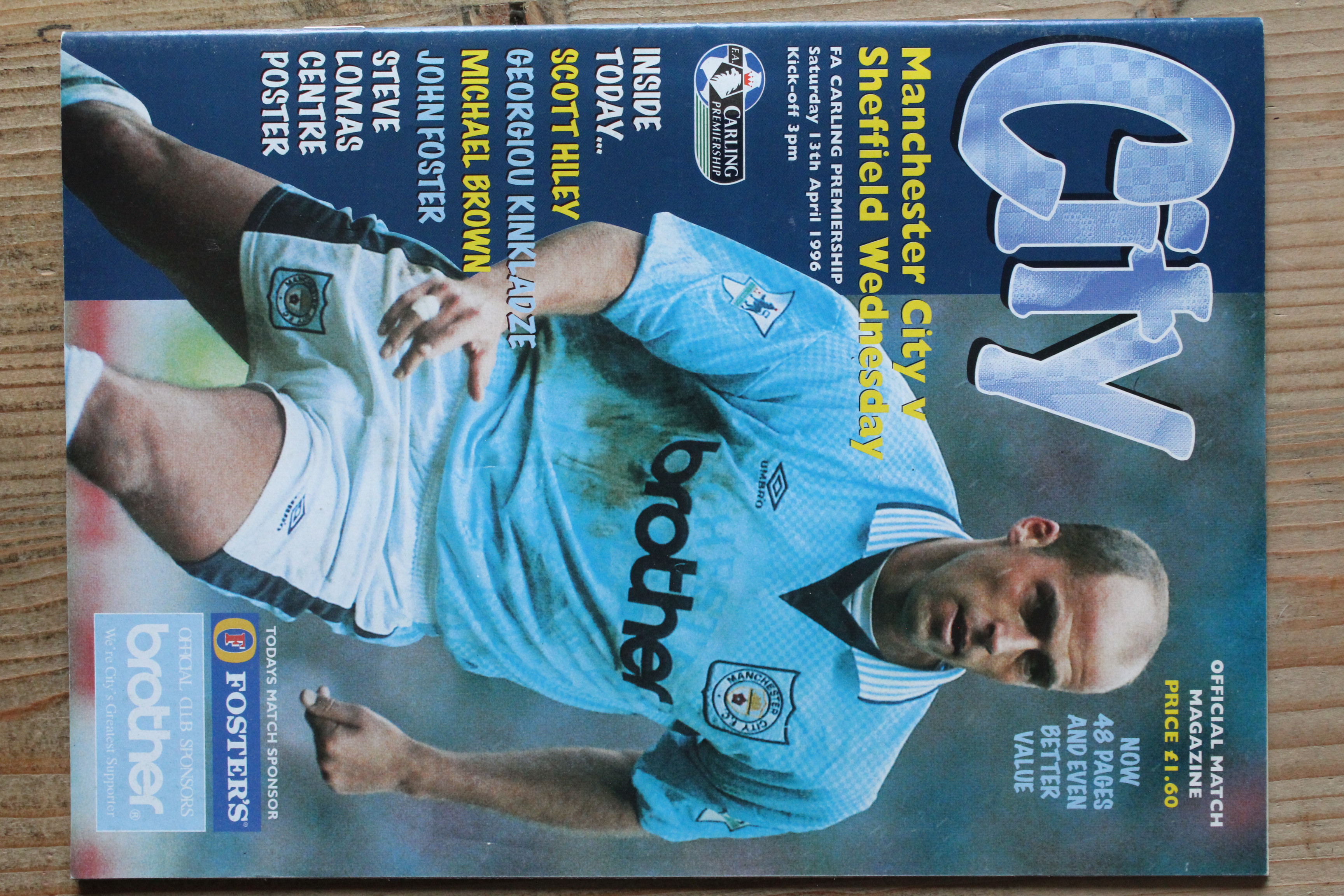 Manchester City FC v Sheffield Wednesday FC 