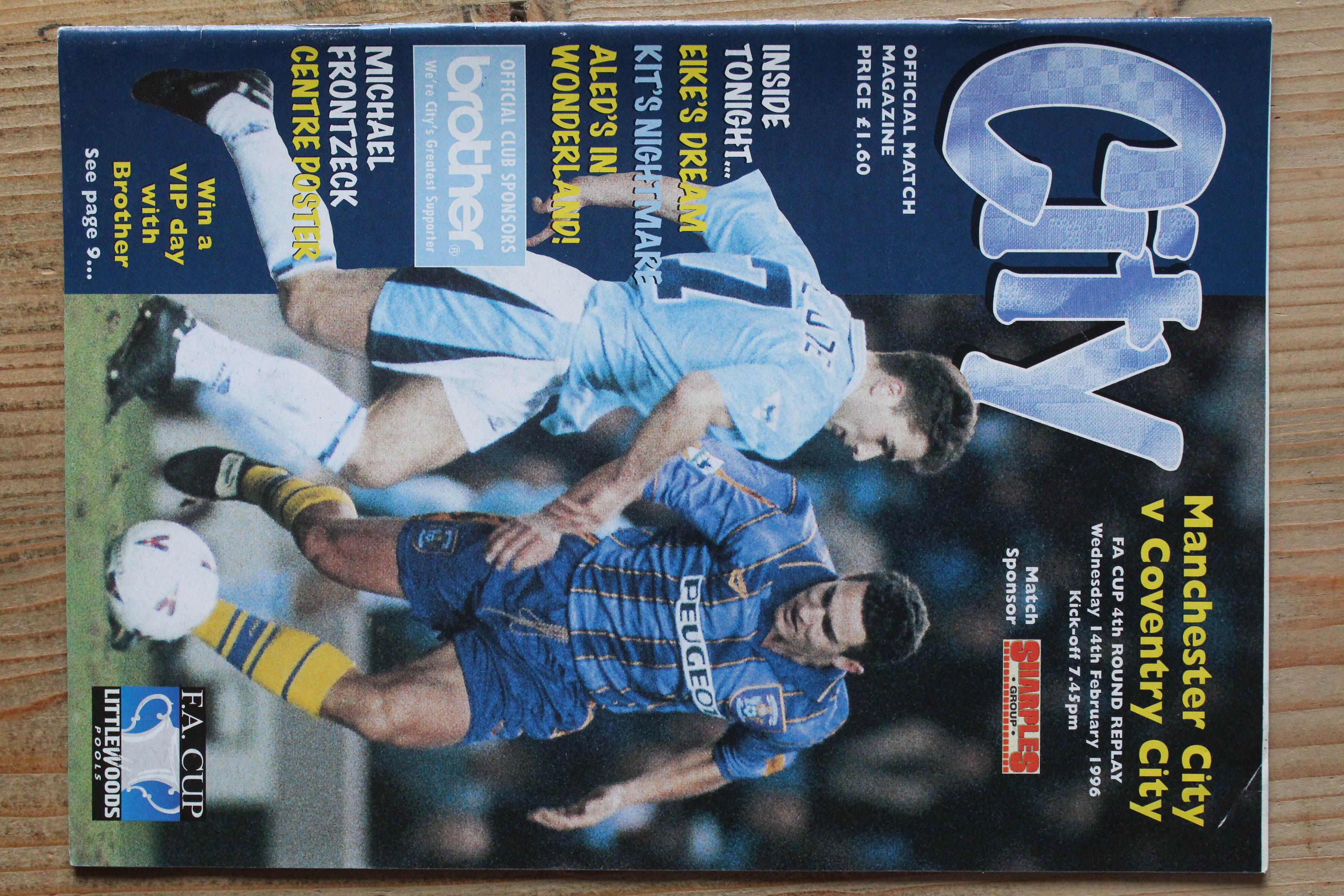 Manchester City FC v Coventry City FC