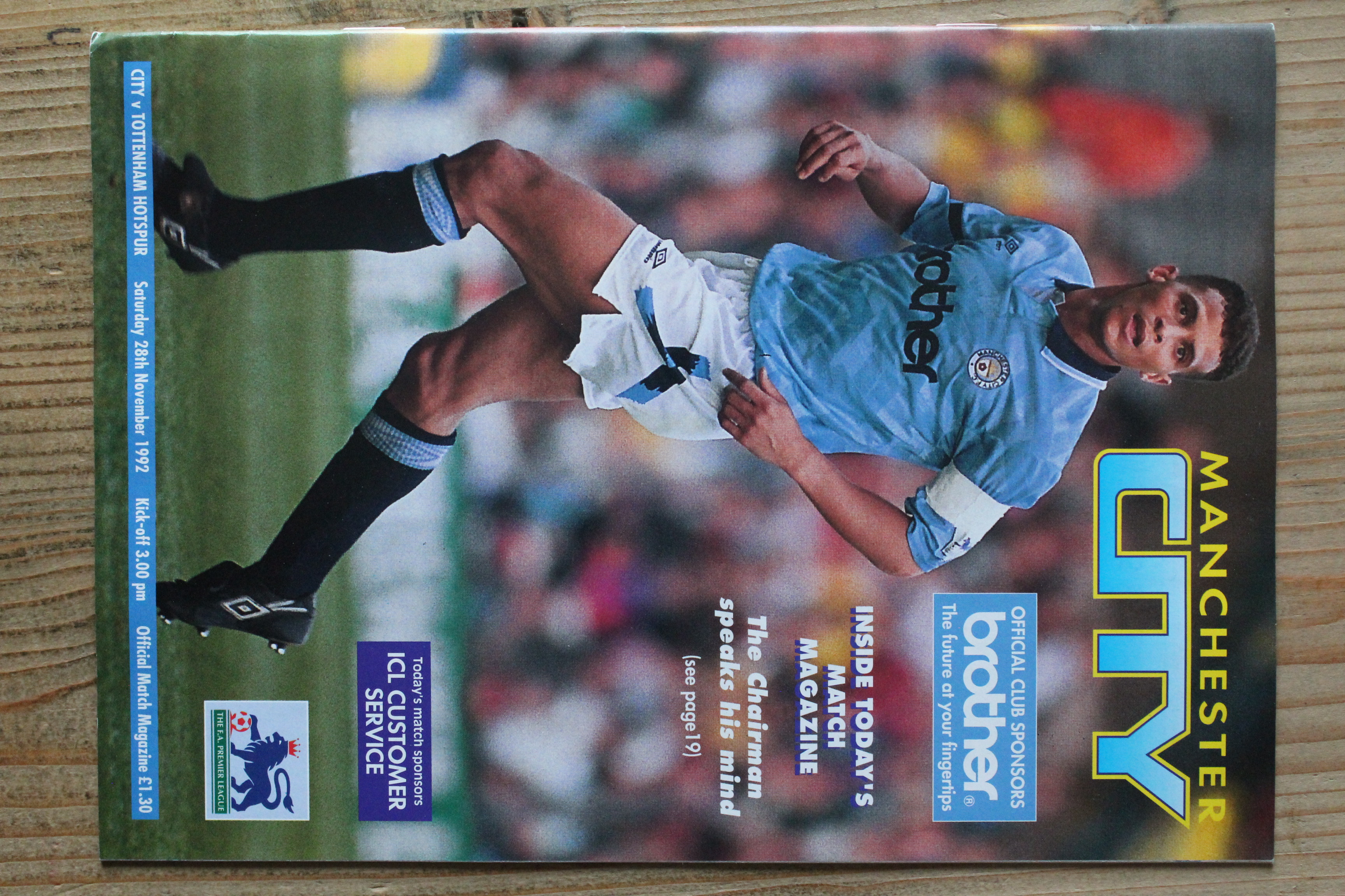 Manchester City FC v Tottenham Hotspur FC