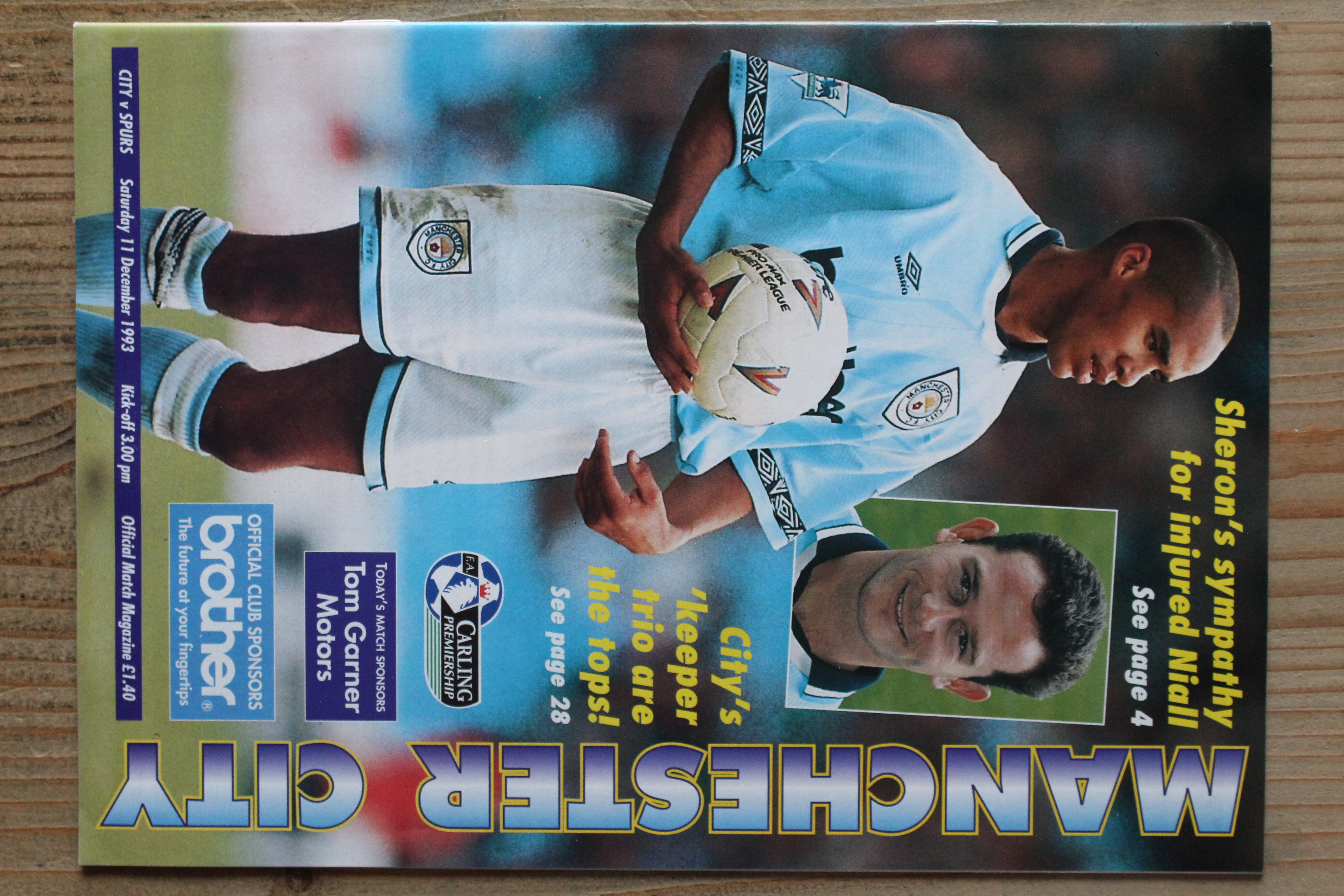 Manchester City FC v Tottenham Hotspur FC