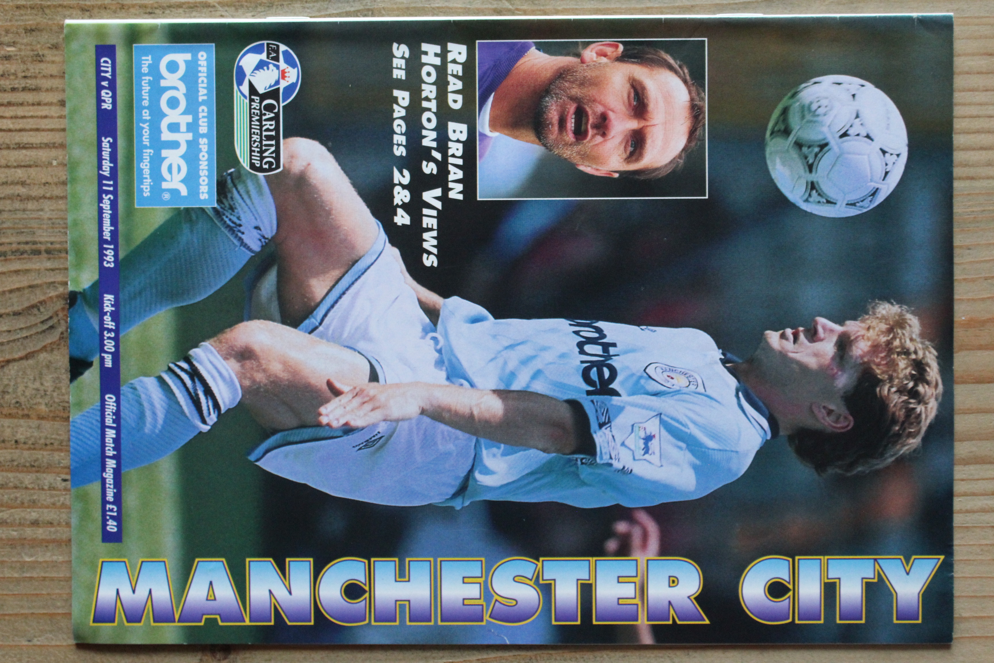 Manchester City FC v Queens Park Rangers FC