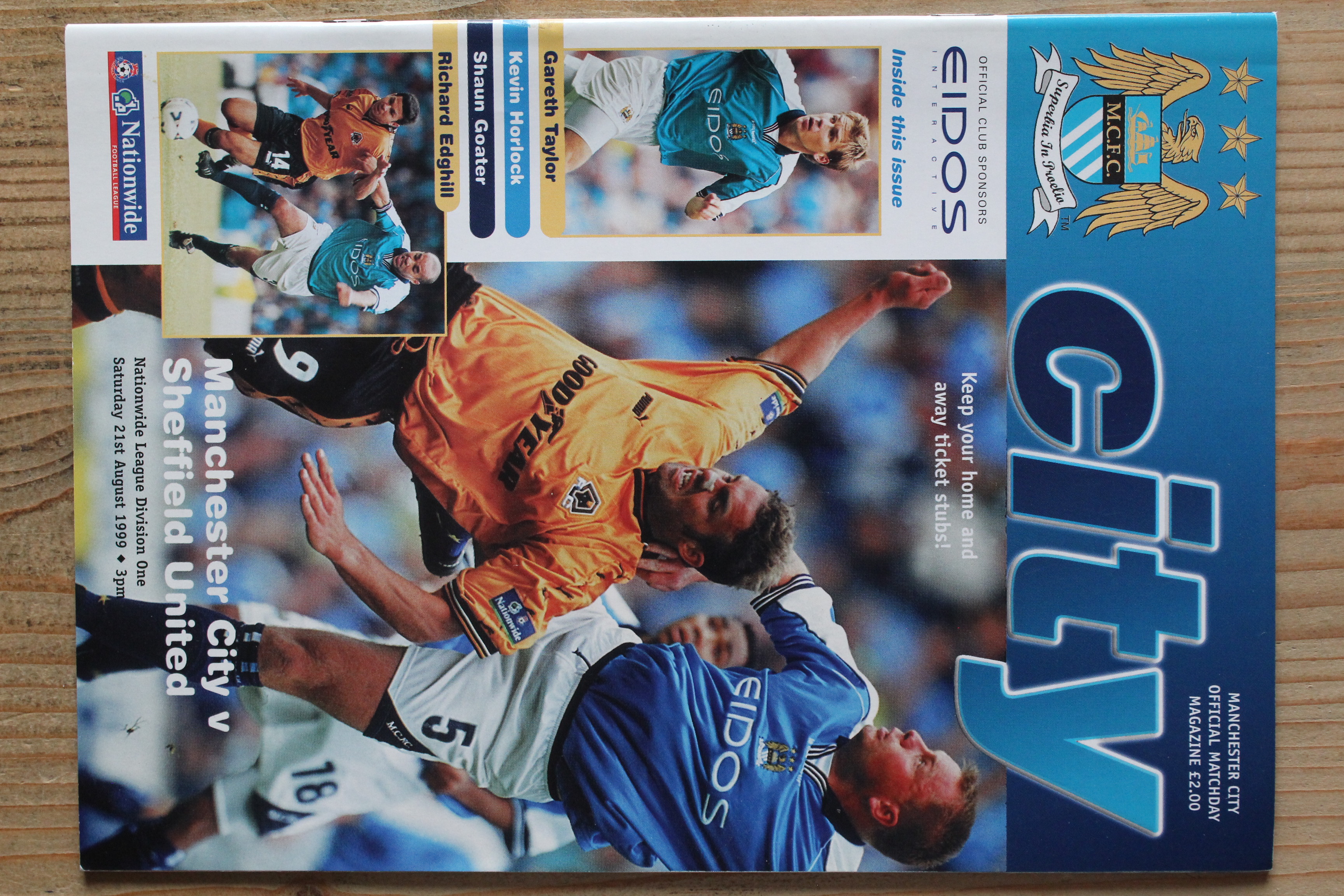 Manchester City FC v Sheffield United FC