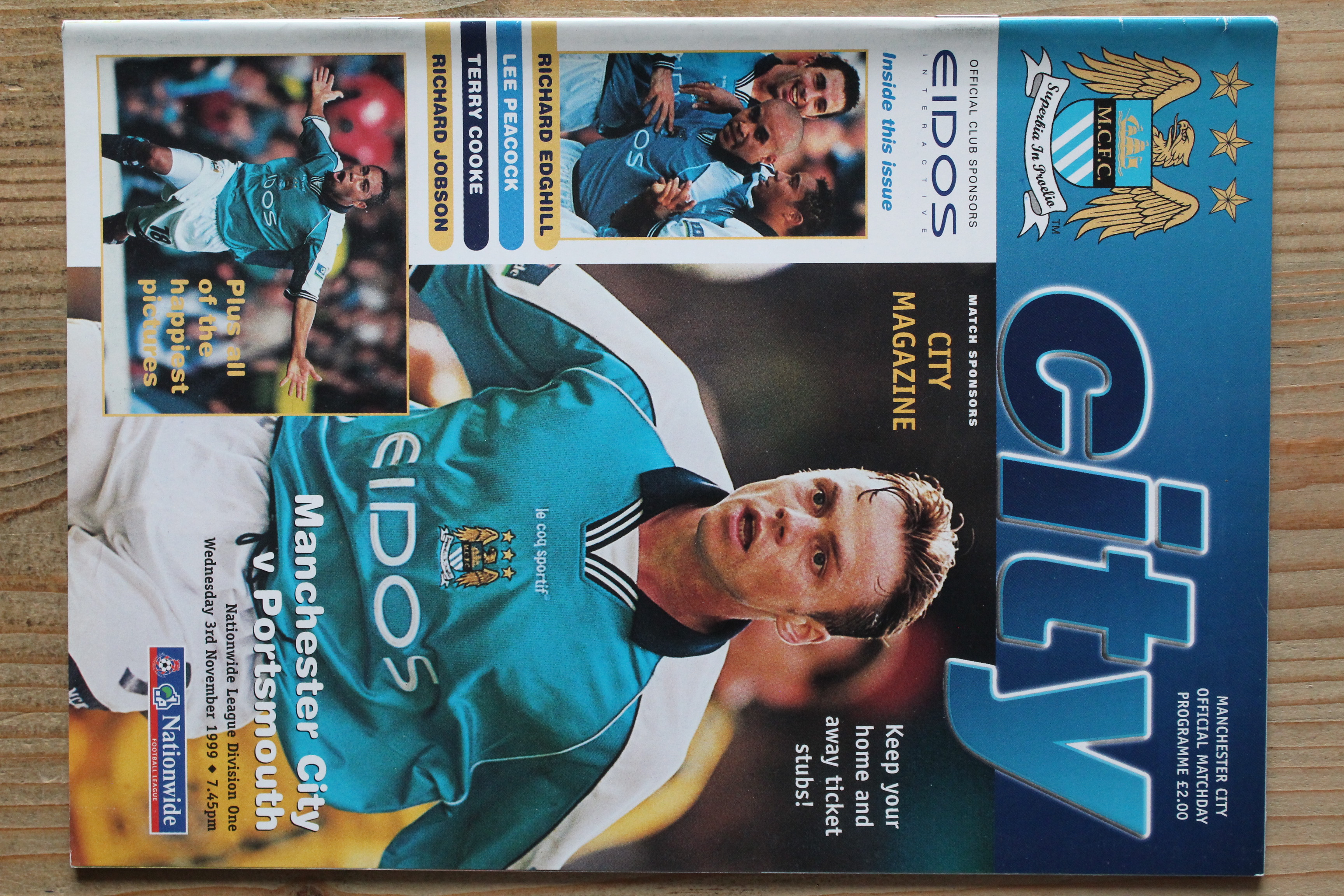 Manchester City FC v Portsmouth FC