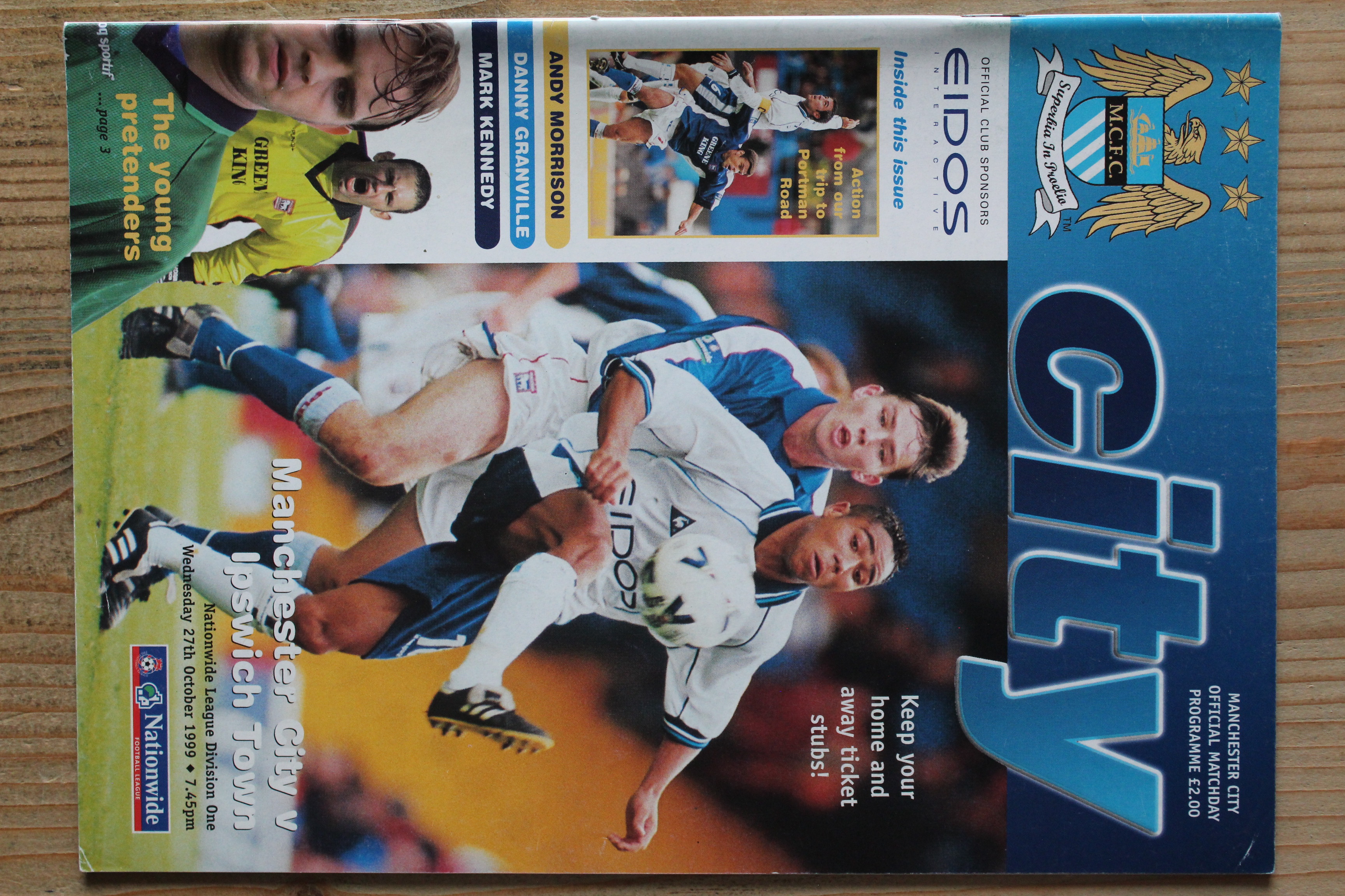 Manchester City FC v Ipswich Town FC
