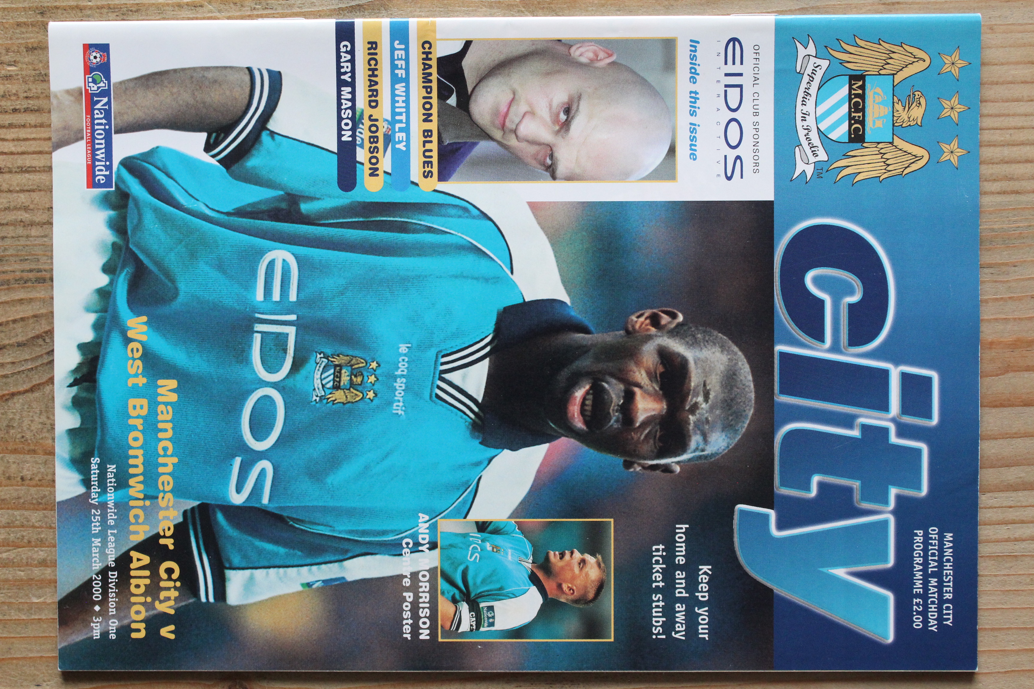 Manchester City FC v West Bromwich Albion FC 