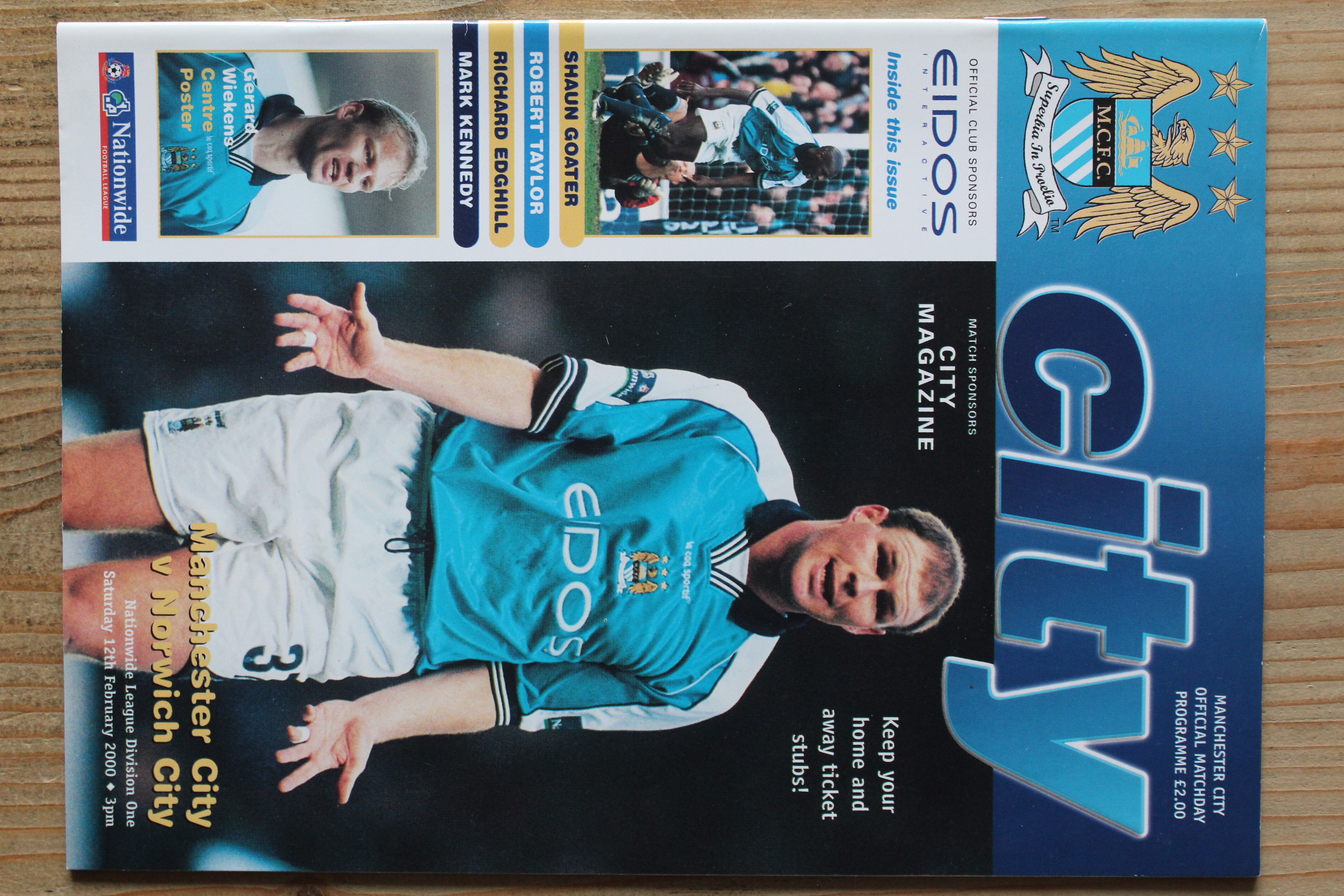 Manchester City FC v Norwich City FC