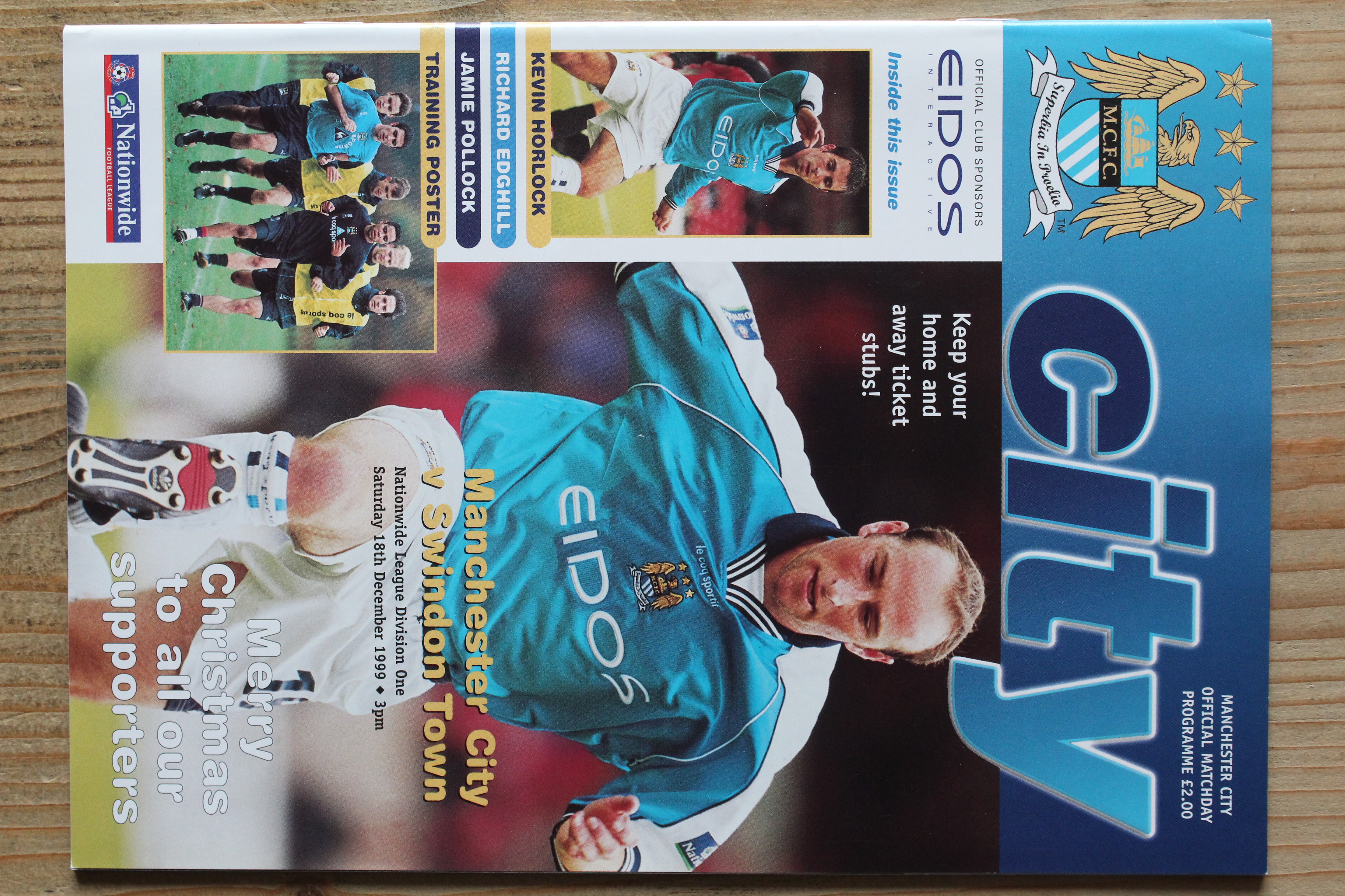 Manchester City FC v Swindon Town FC