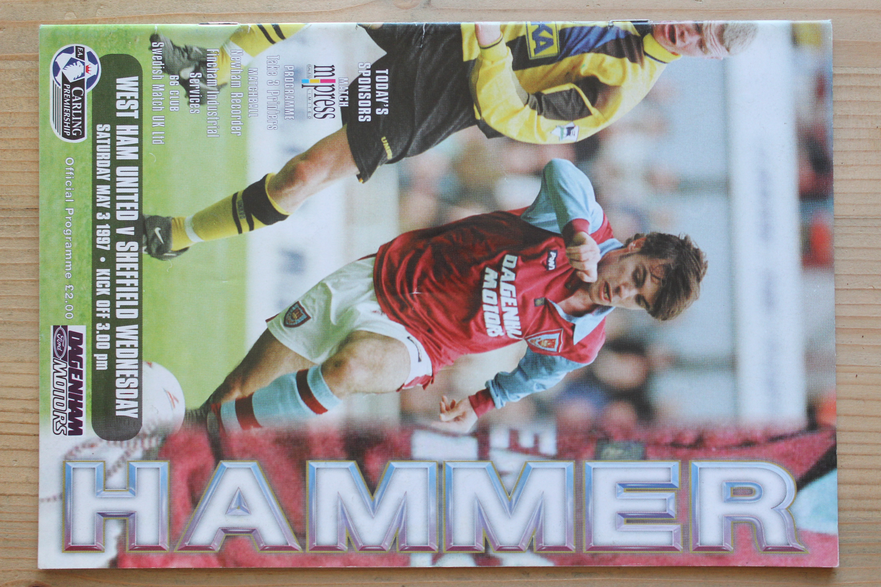 West Ham United FC v Aston Villa FC