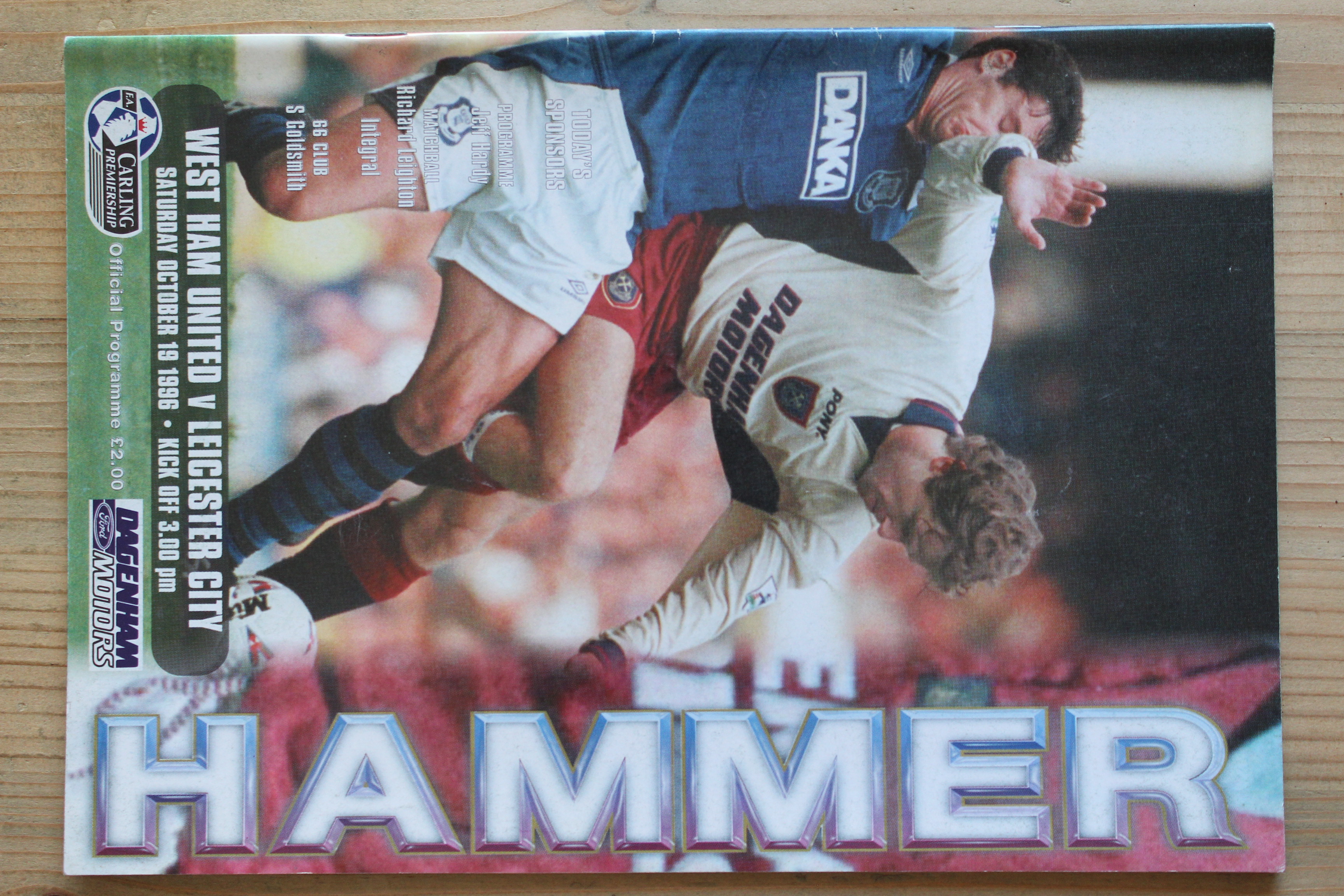 West Ham United FC v Leicester City FC